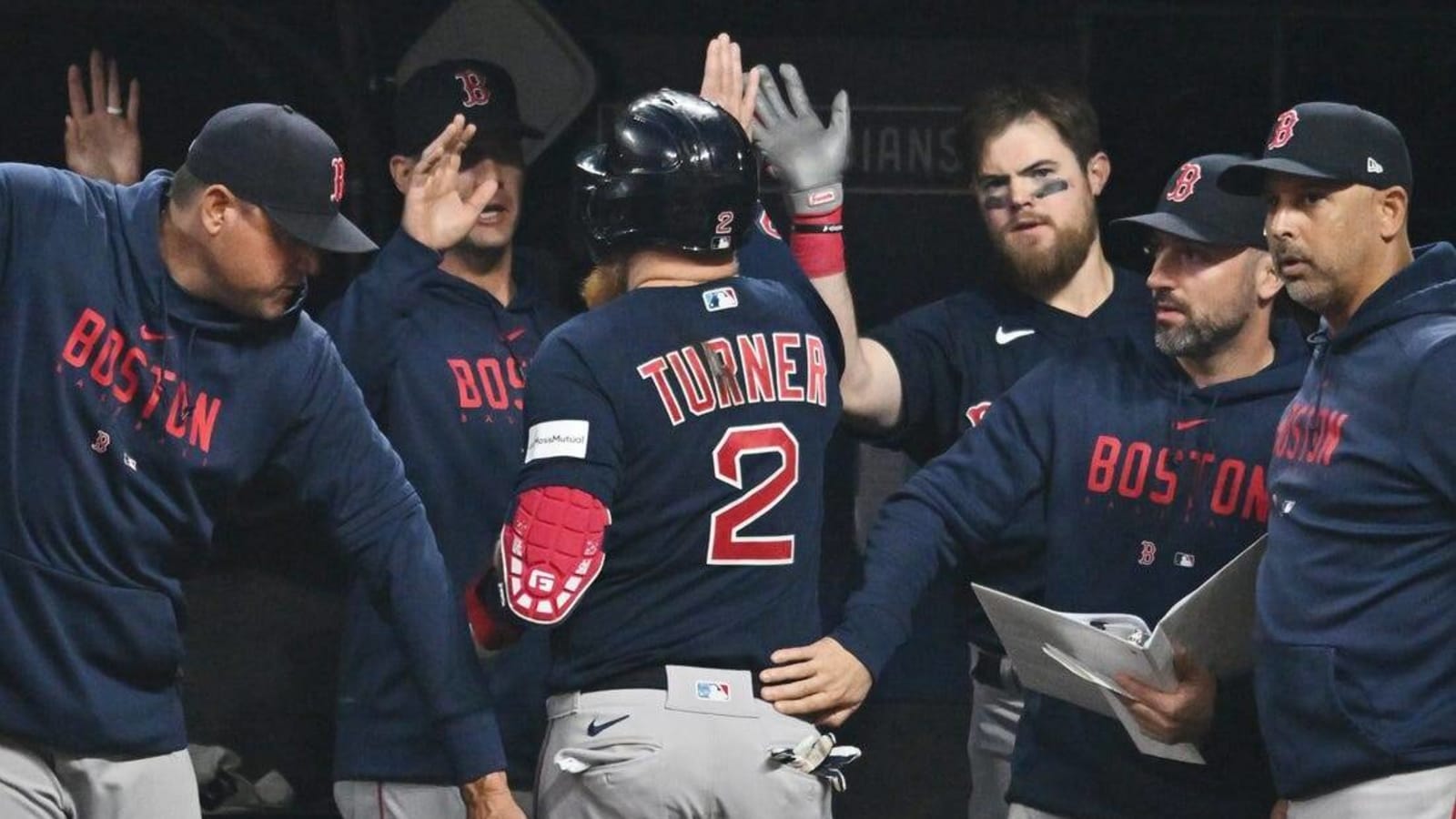 Red Sox let lead slip, rally to defeat Guardians in extras