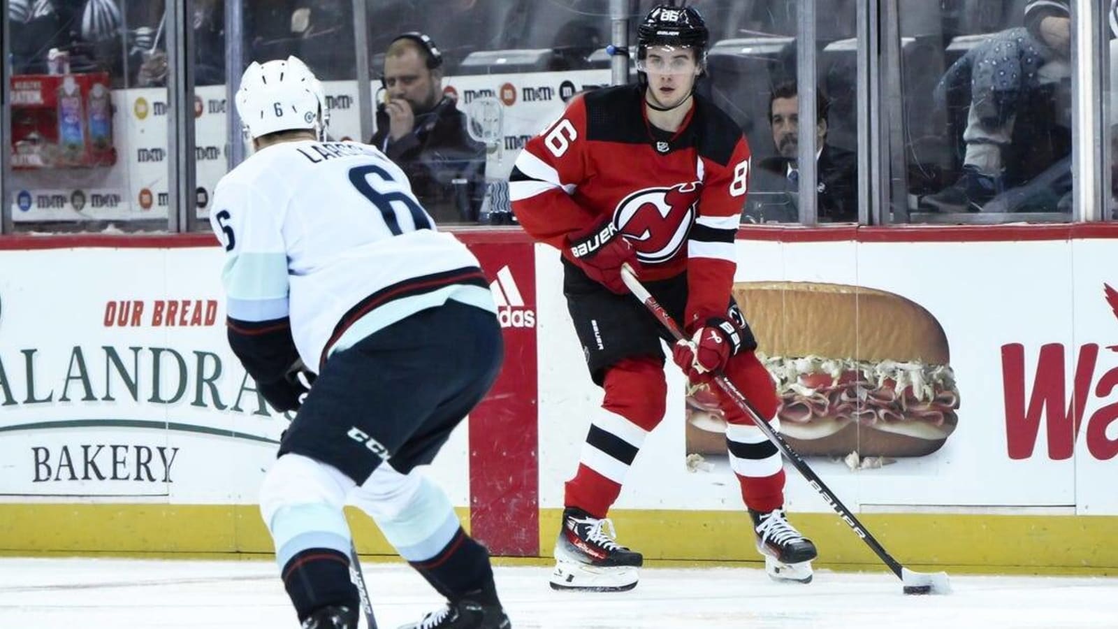 Tyler Toffoli, Devils add to Kraken&#39;s losing streak