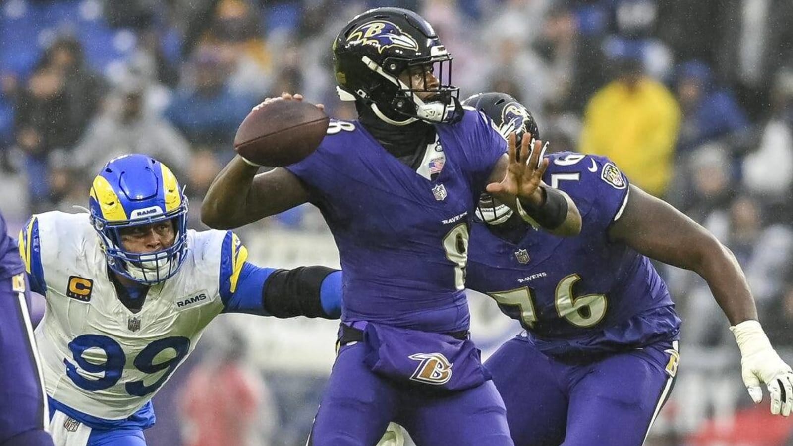 Tylan Wallace punt return in OT lifts Ravens over Rams