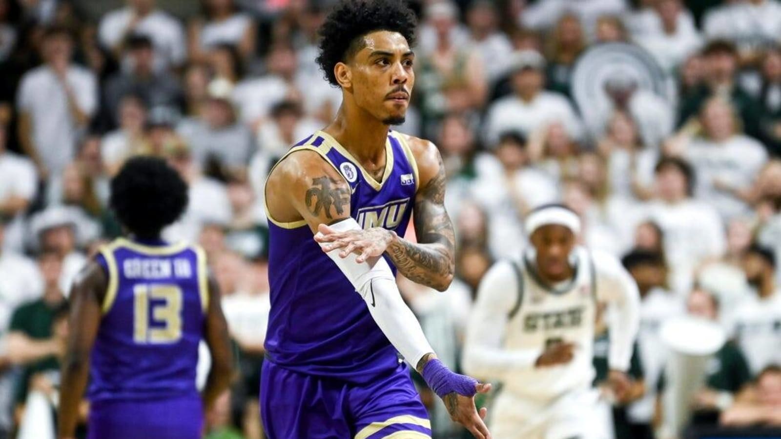 James Madison shocks No. 4 Michigan State in OT upset