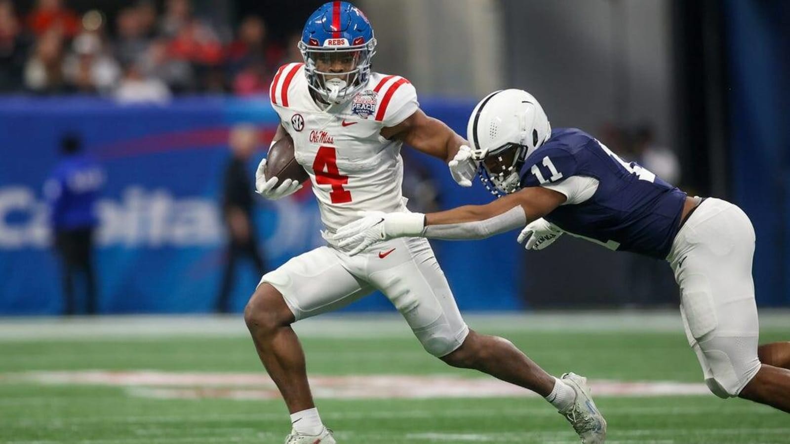 No. 11 Ole Miss takes down No. 10 Penn State in Peach Bowl