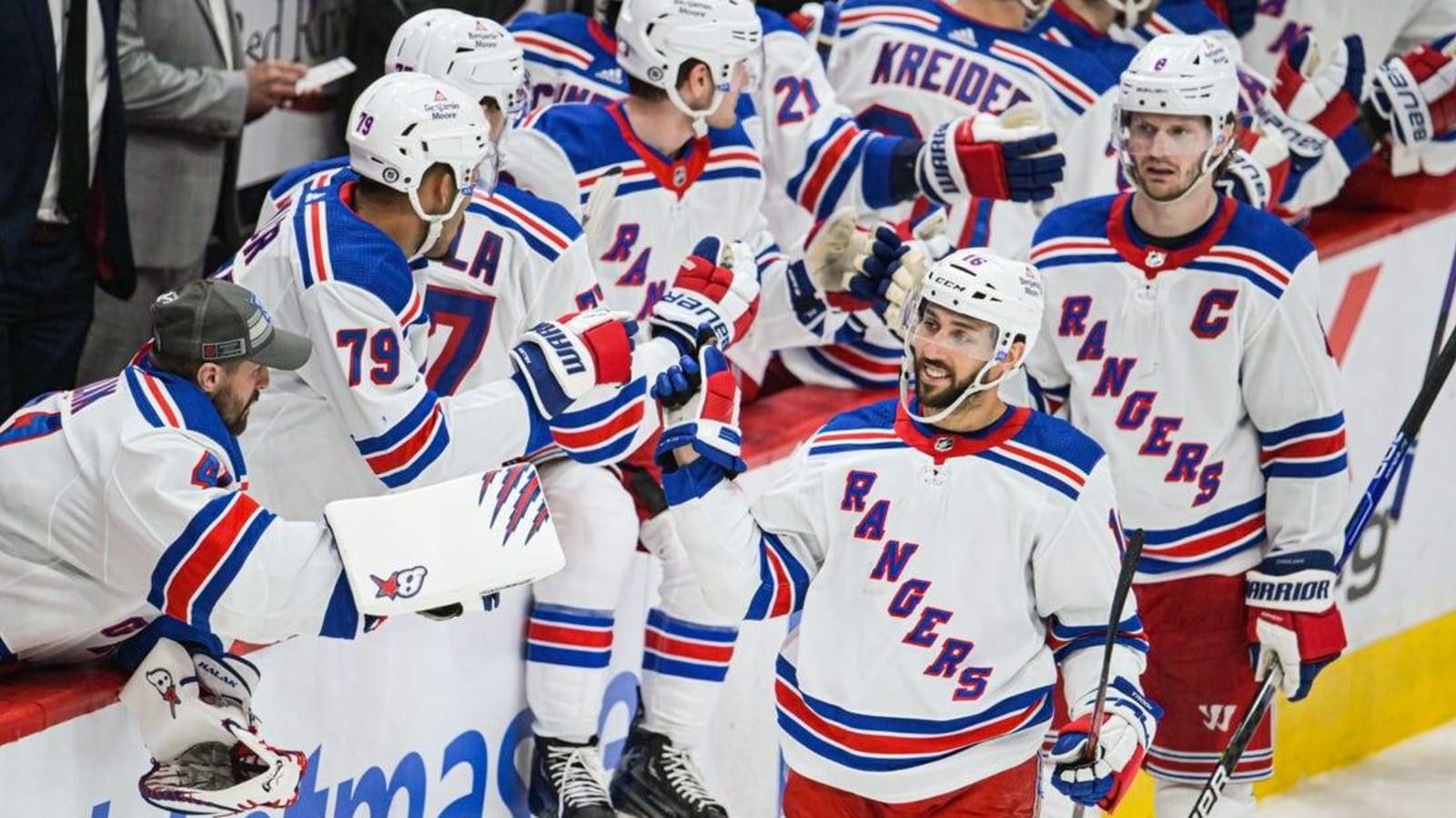 Rangers visit Blue Jackets trying to keep pace with rivals