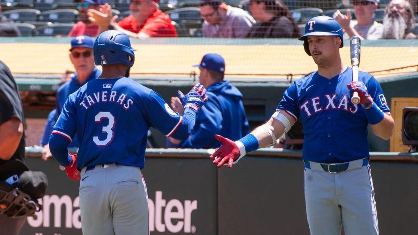 Rangers face A&#39;s in doubleheader, seek 4-game sweep