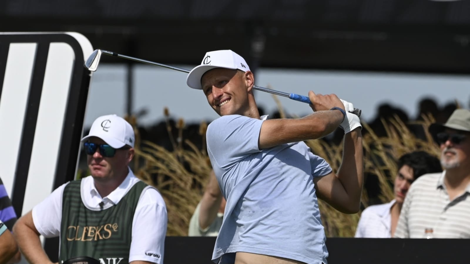 Adrian Meronk still on top at LIV Golf Riyadh
