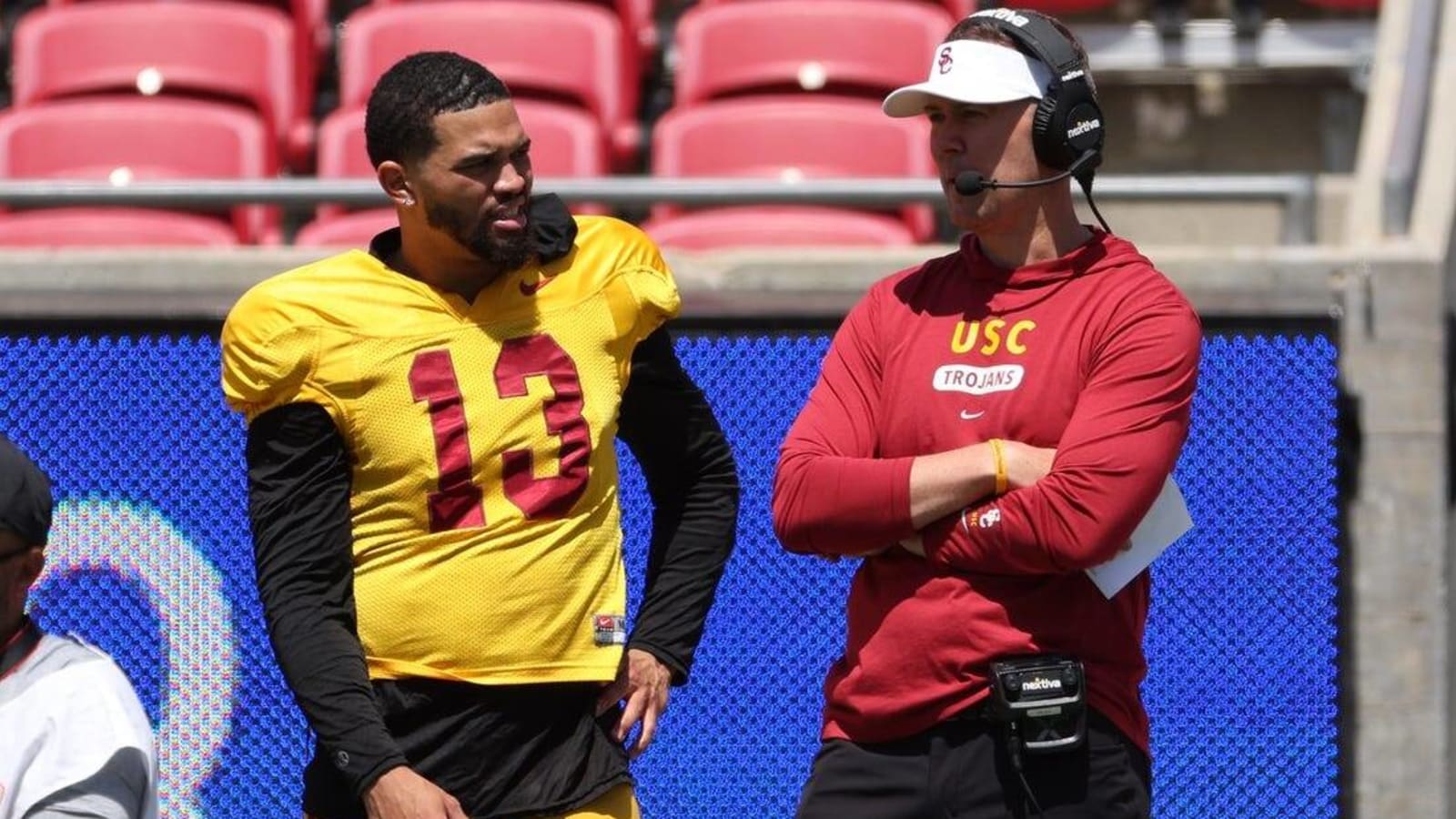 USC coach Lincoln Riley fired up for Caleb Williams, Kliff Kingsbury pairing