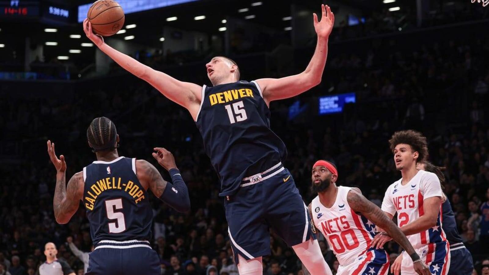 Nuggets aim to cap winning trip vs. Wizards