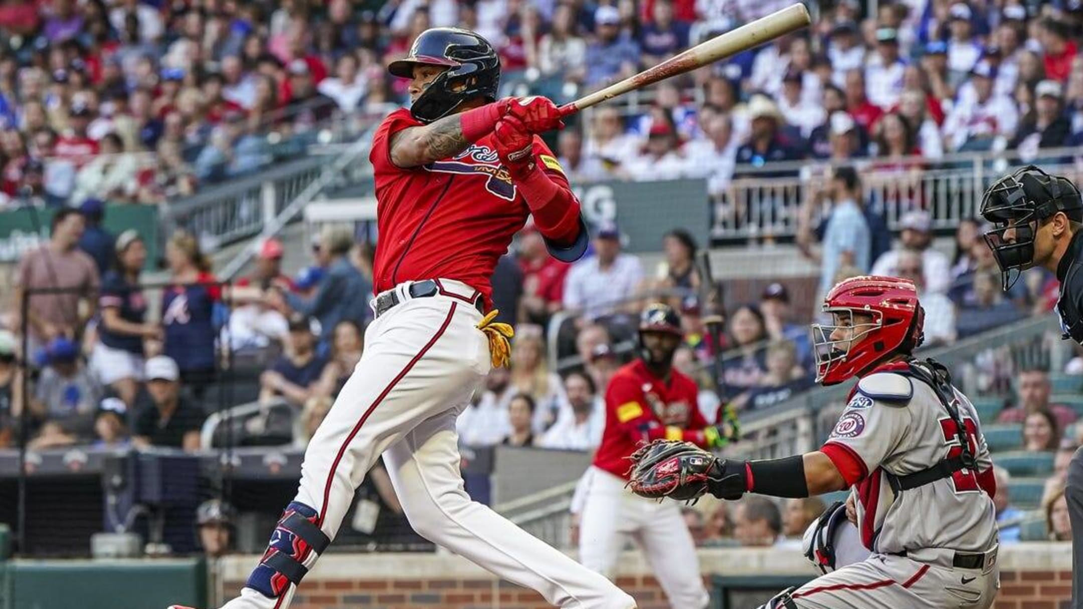 Arcia drives in go-ahead run, Braves beat Nationals 3-2 in another