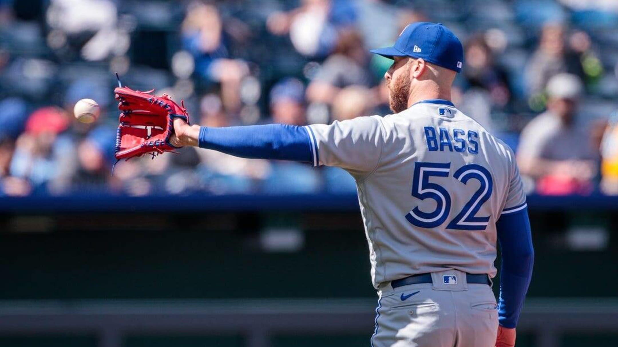 Blue Jays' Anthony Bass to catch first pitch at Pride Weekend