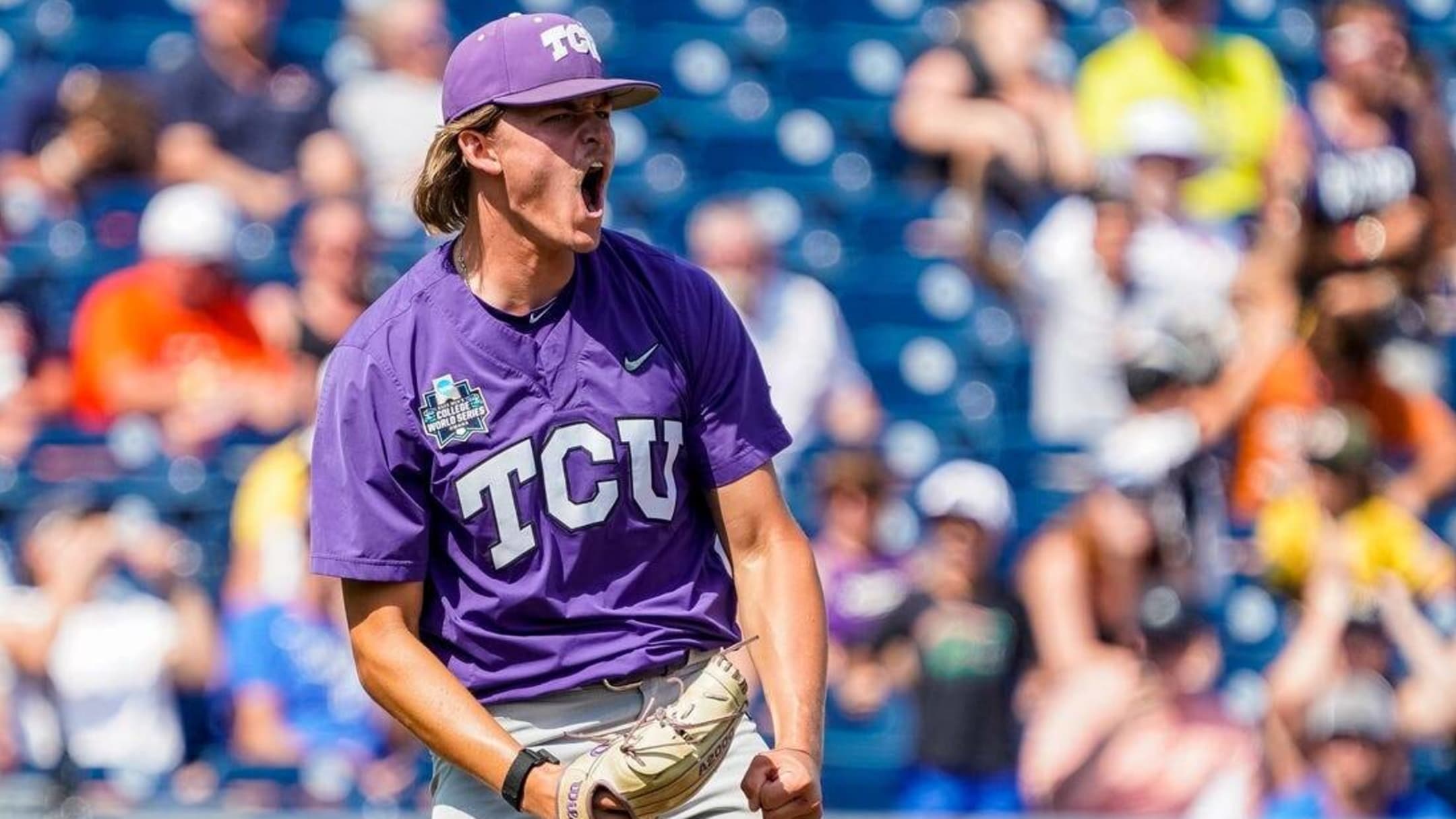 TCU eliminates Oral Roberts from College World Series behind four