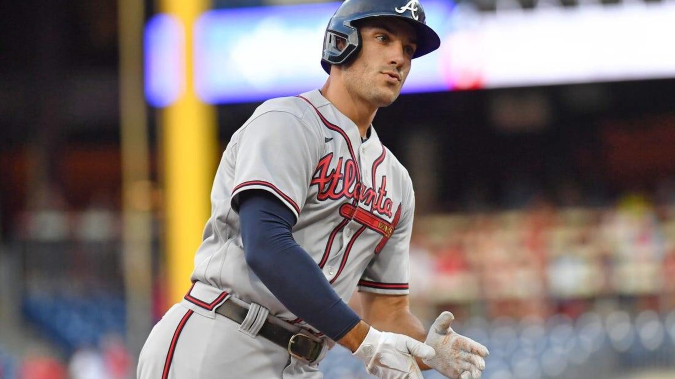 Brian Snitker Reacts to Braves Dropping NLDS Game 1 vs. Phillies & Bryce  Harper Hall of Famer 