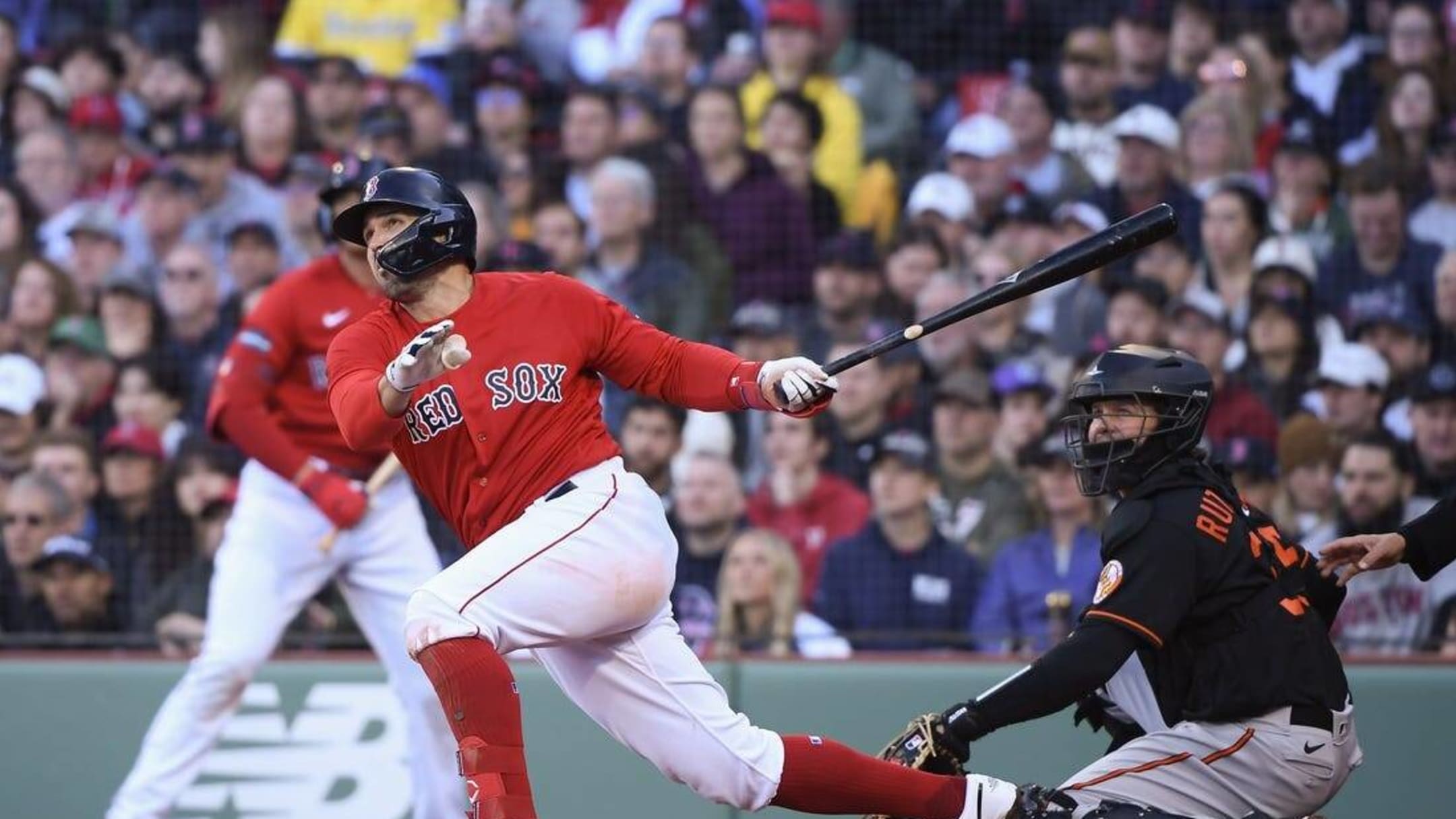 Adam Duvall and the Red Sox bats stay hot to take first series of the  season over the Orioles - The Boston Globe