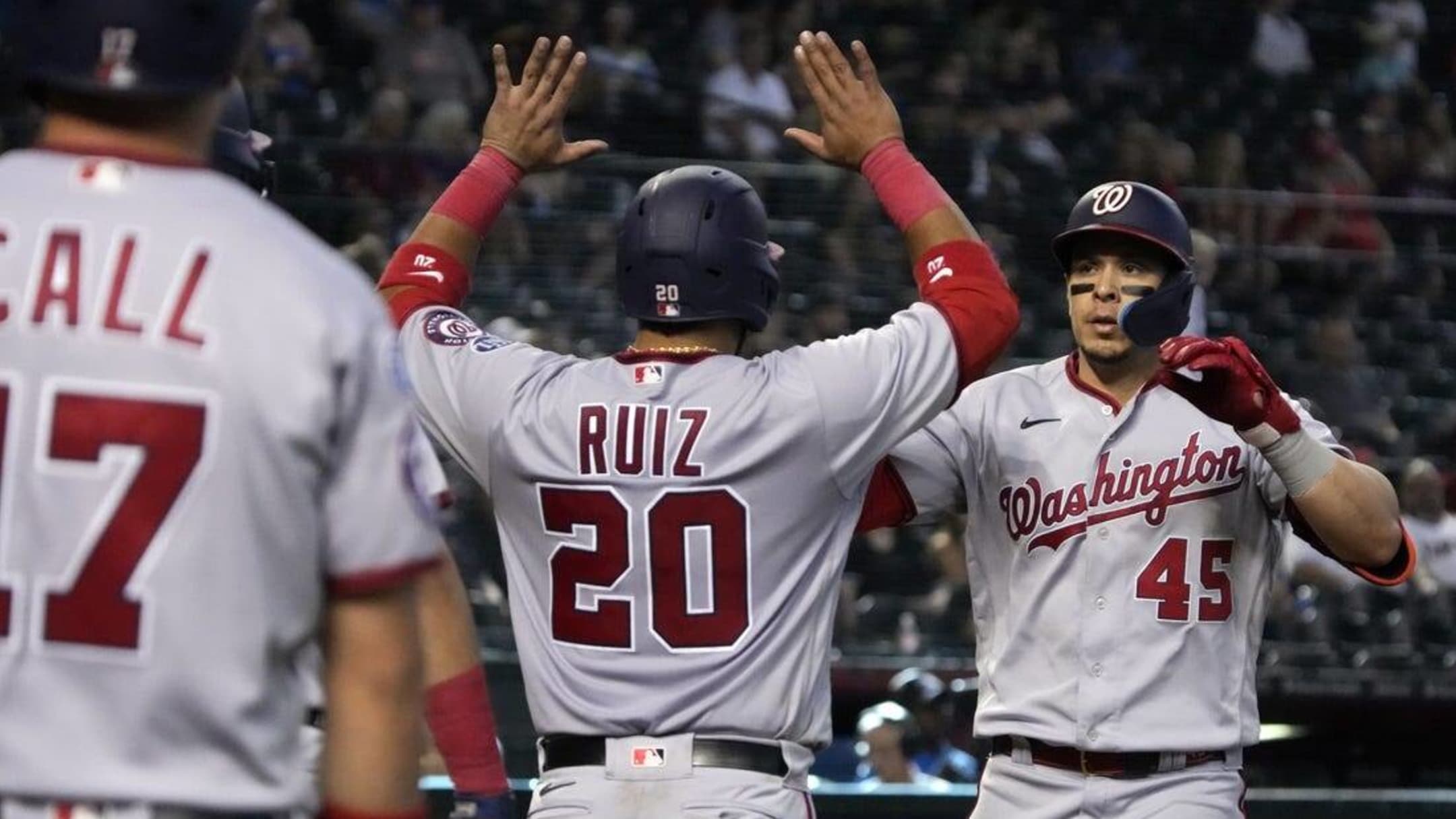 Joey Meneses homers, drives in 3 runs as the Nationals rally past