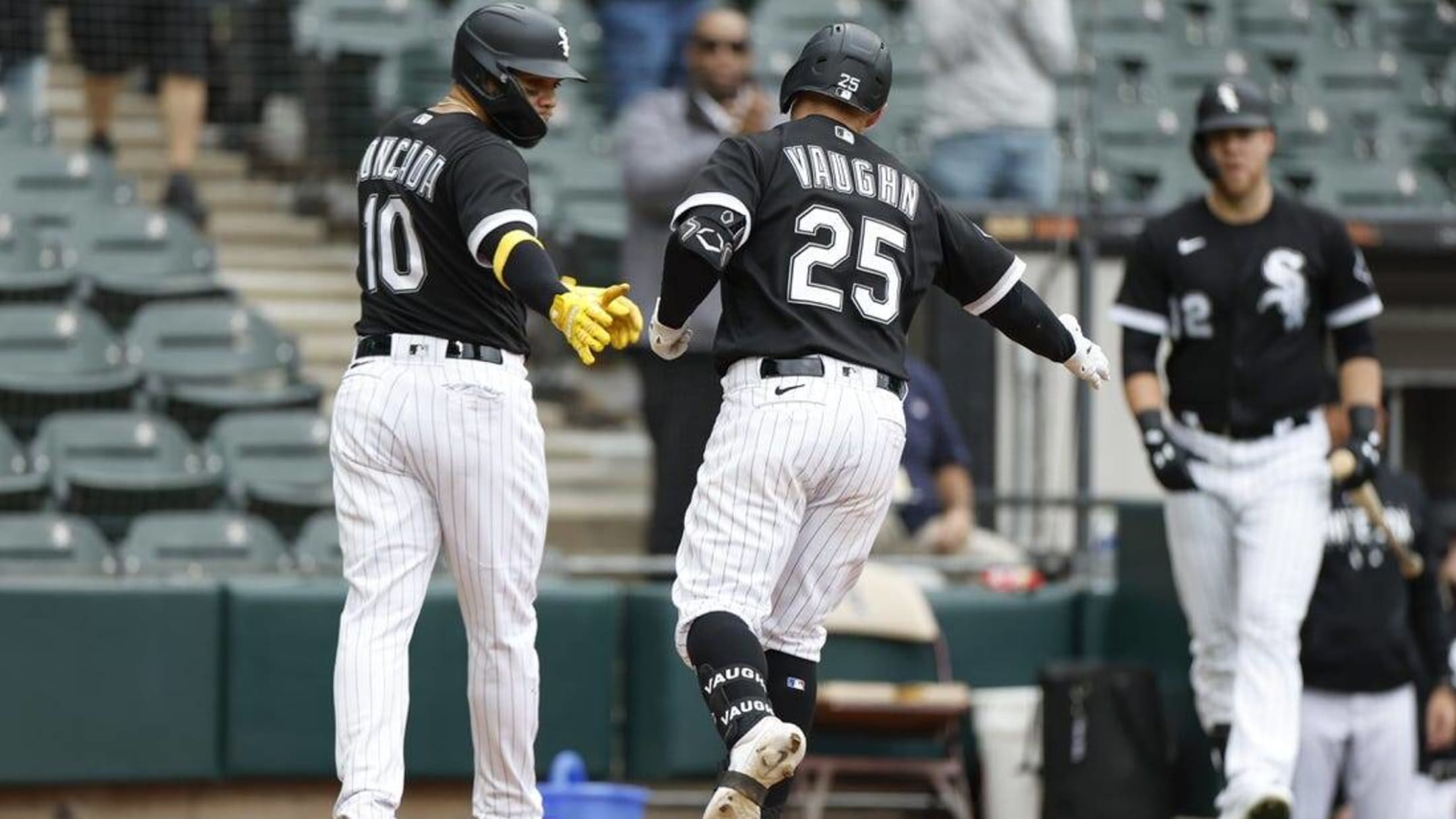 Yoan Moncada Game-Used Black Alternate Jersey