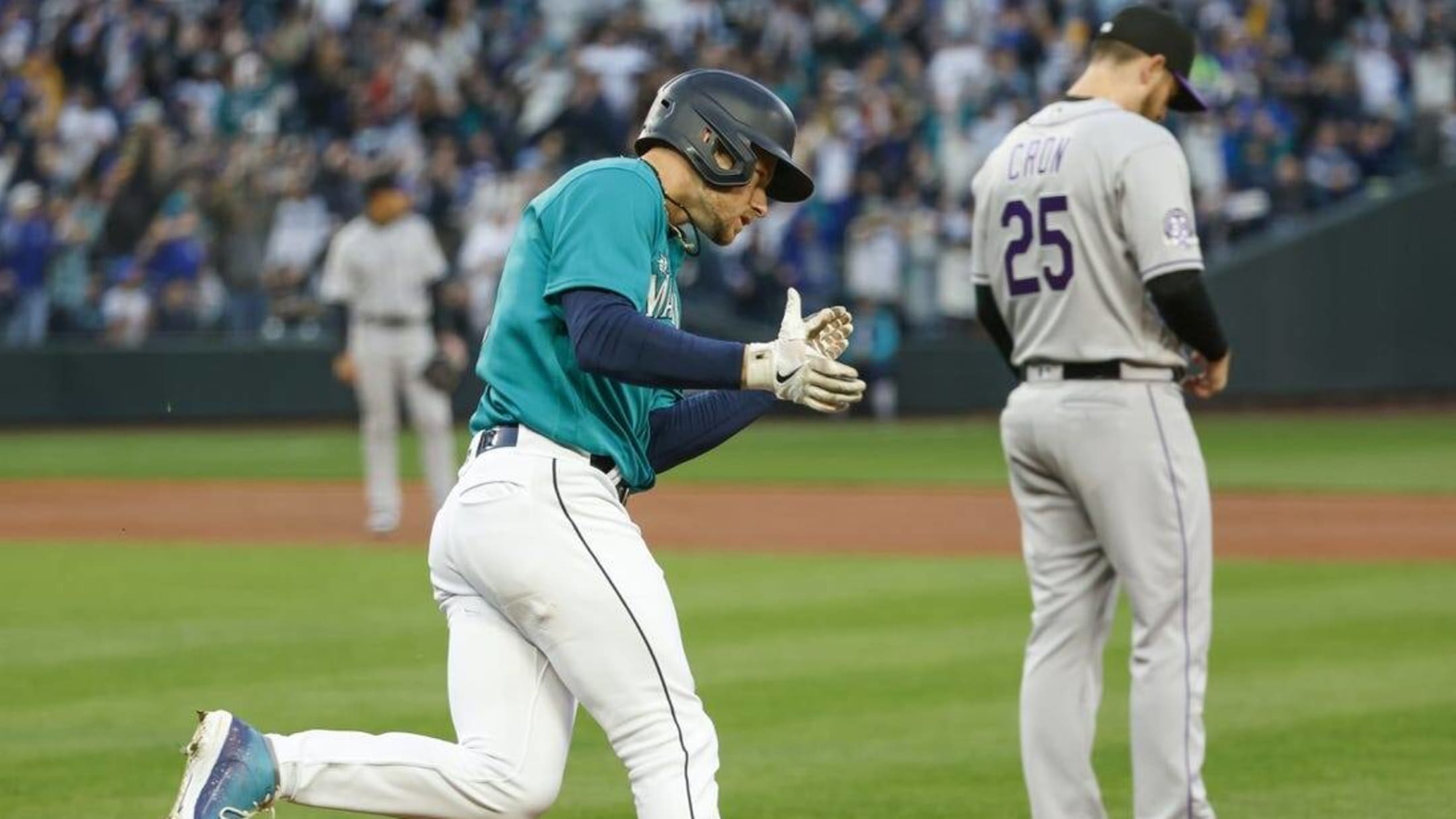 Kelenic homers for 4th straight game, Mariners beat Rockies