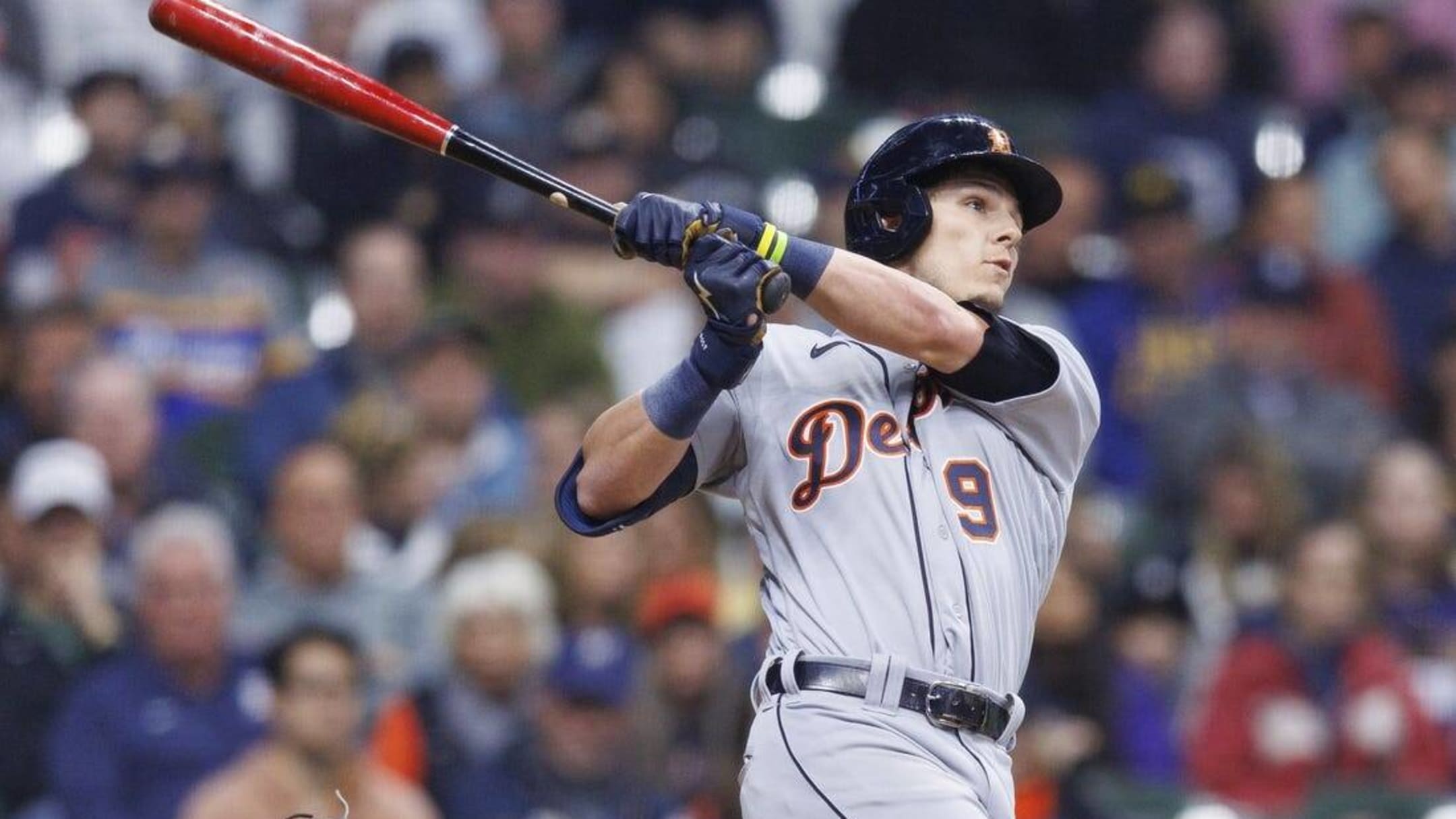 Nick Maton hits 3-run HR in 11th, Tigers beat Giants