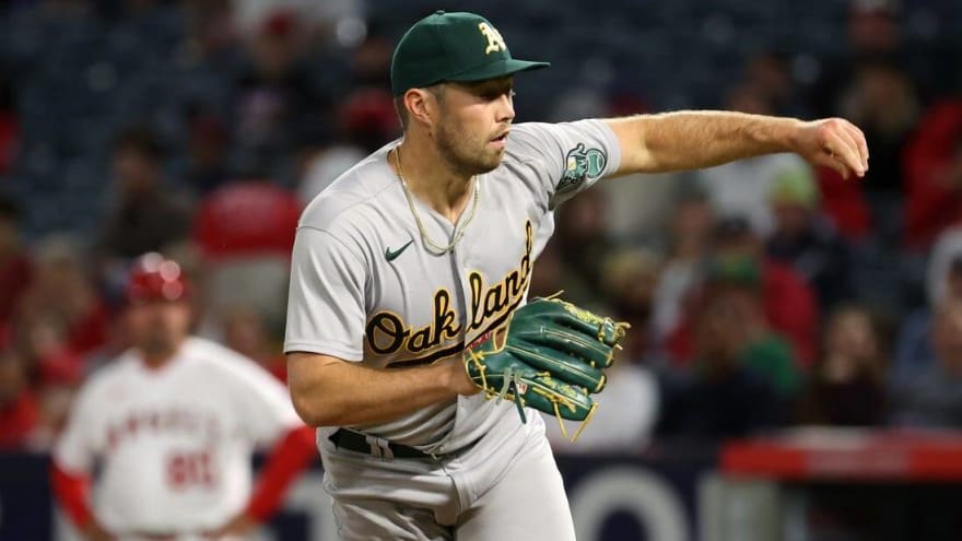 A&#39;s LHP Ken Waldichuk has elbow surgery, out for season