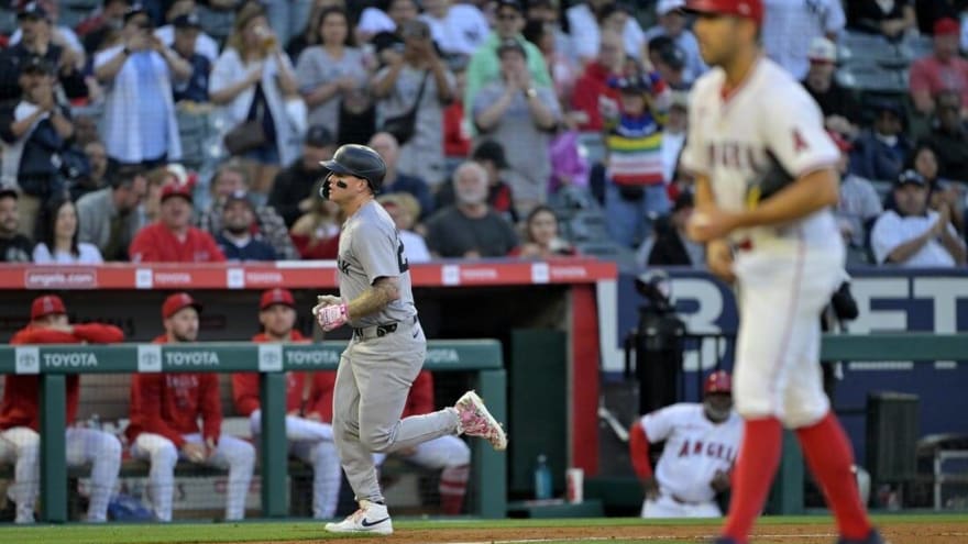 Streaking Luis Gil pitches Yankees past Angels