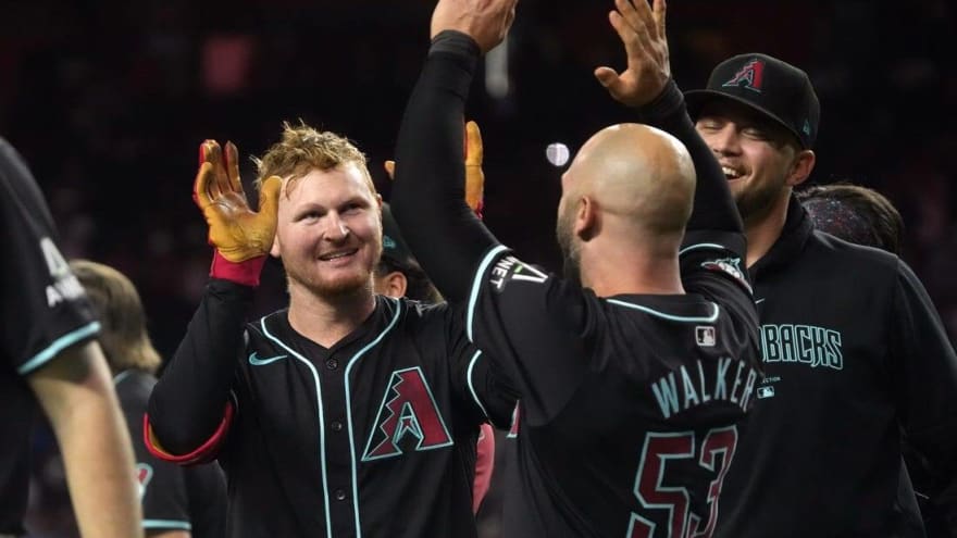 D-backs ride walk-off momentum into rematch with Giants