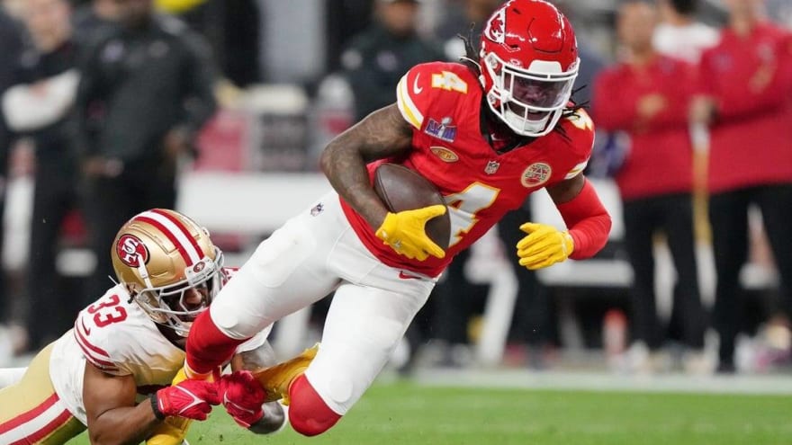 Report: Chiefs WR Rashee Rice participating in OTAs