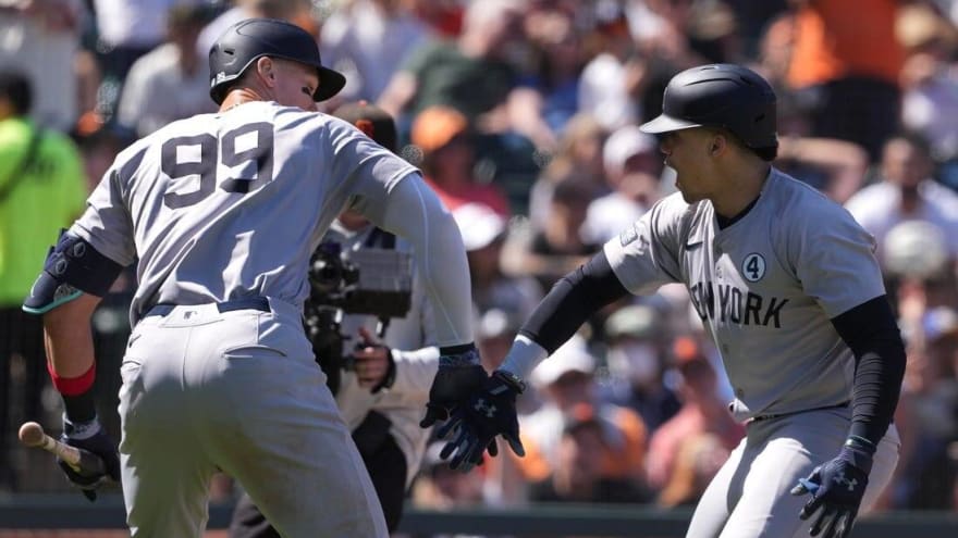 MLB roundup: Juan Soto&#39;s 2 HRs help Yankees sweep Giants