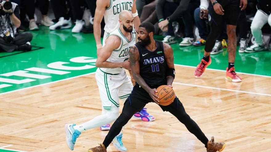 Mavericks&#39; Irving credits Celtics, not crowd, for Game 1 loss