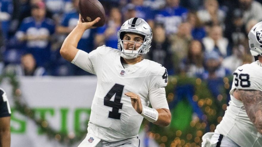 Aidan O&#39;Connell is early leader in Raiders&#39; QB competition