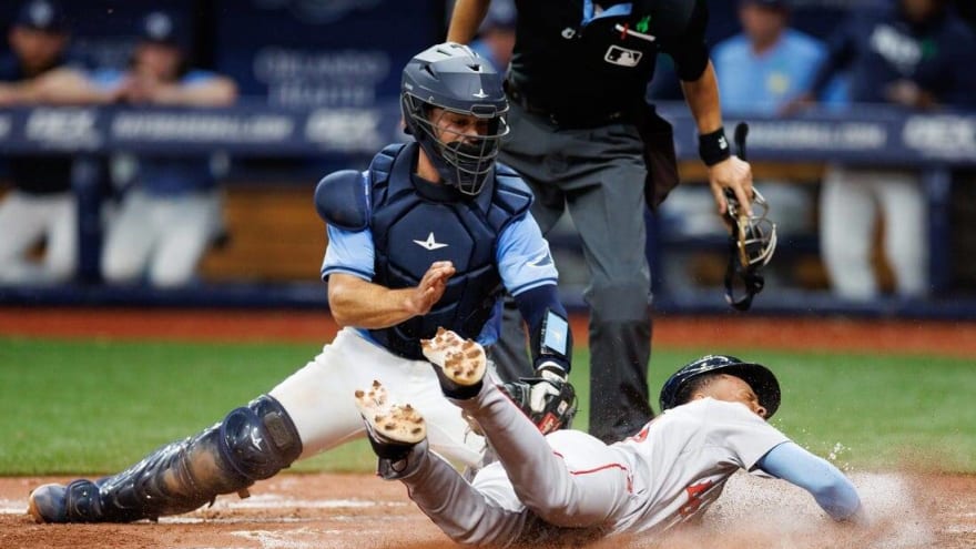 Red Sox post first road sweep of Rays since 2019