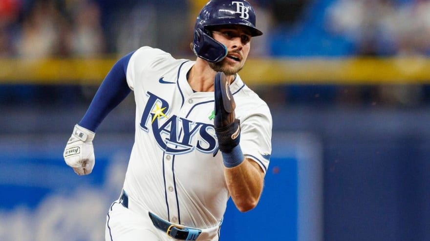 Rays place OF Josh Lowe (oblique) on 10-day IL