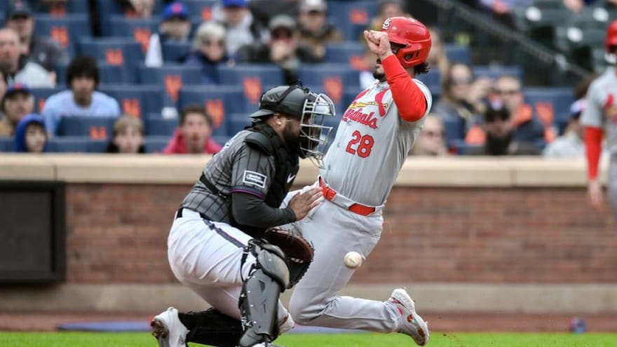 Cardinals go up early, hold off Mets