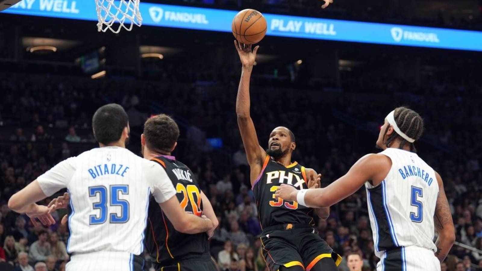 Suns&#39; big three shines in win over Magic