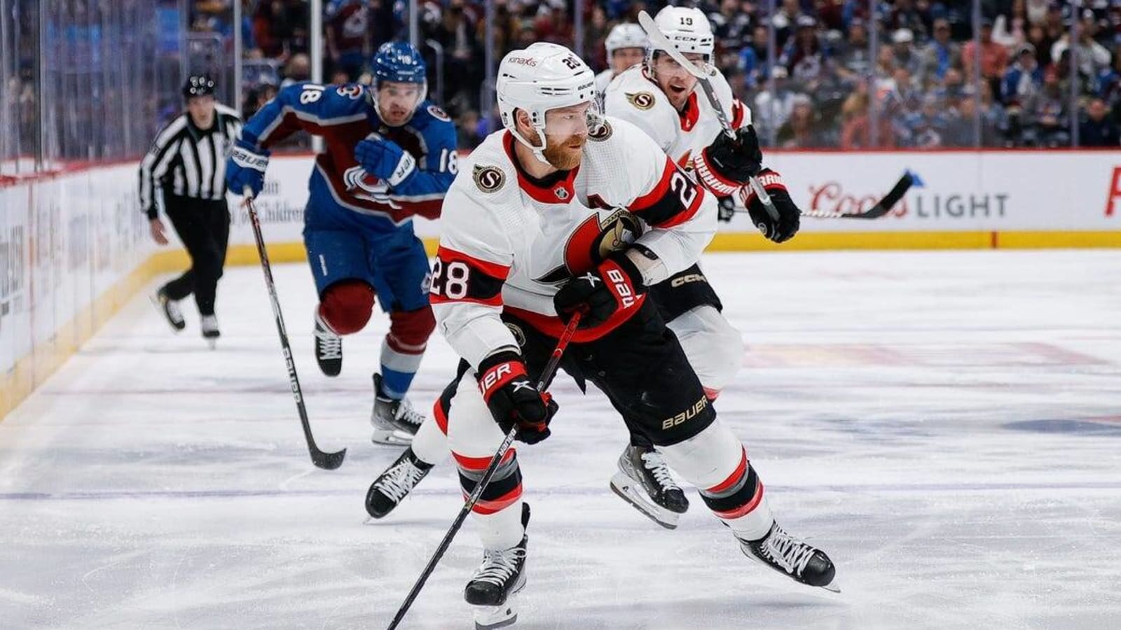 Three players score two goals, Avalanche blank Senators