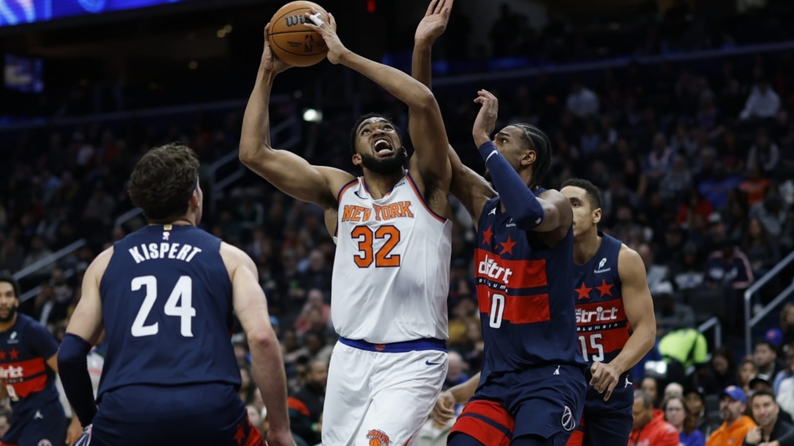 Jalen Brunson drops 55 as Knicks slide by Wizards in OT