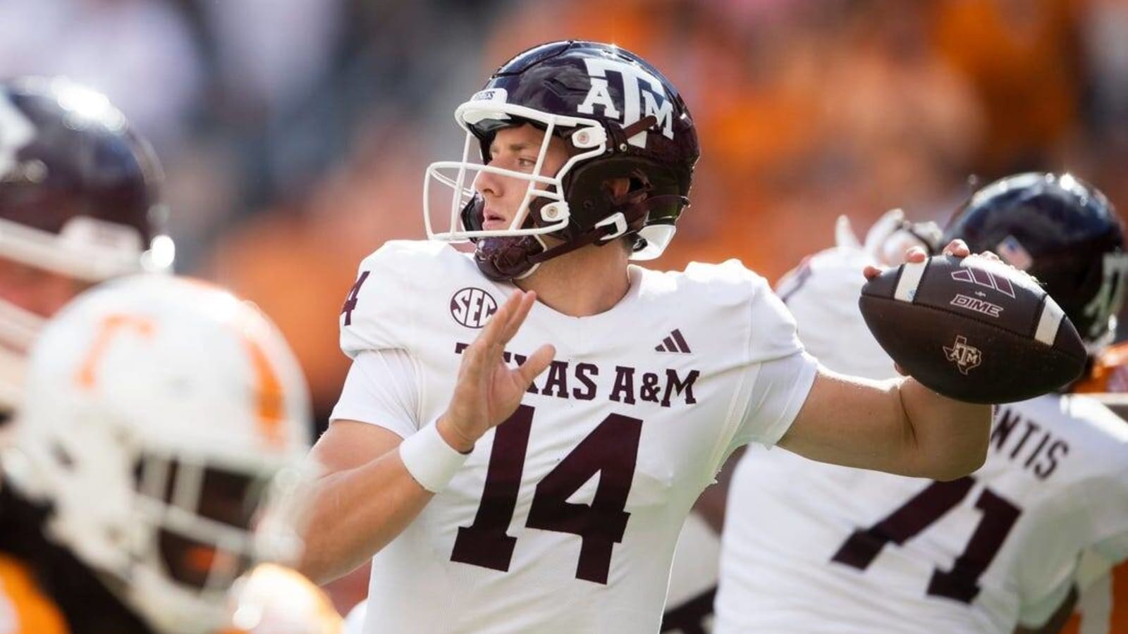 Texas A&M QB Max Johnson transferring to UNC