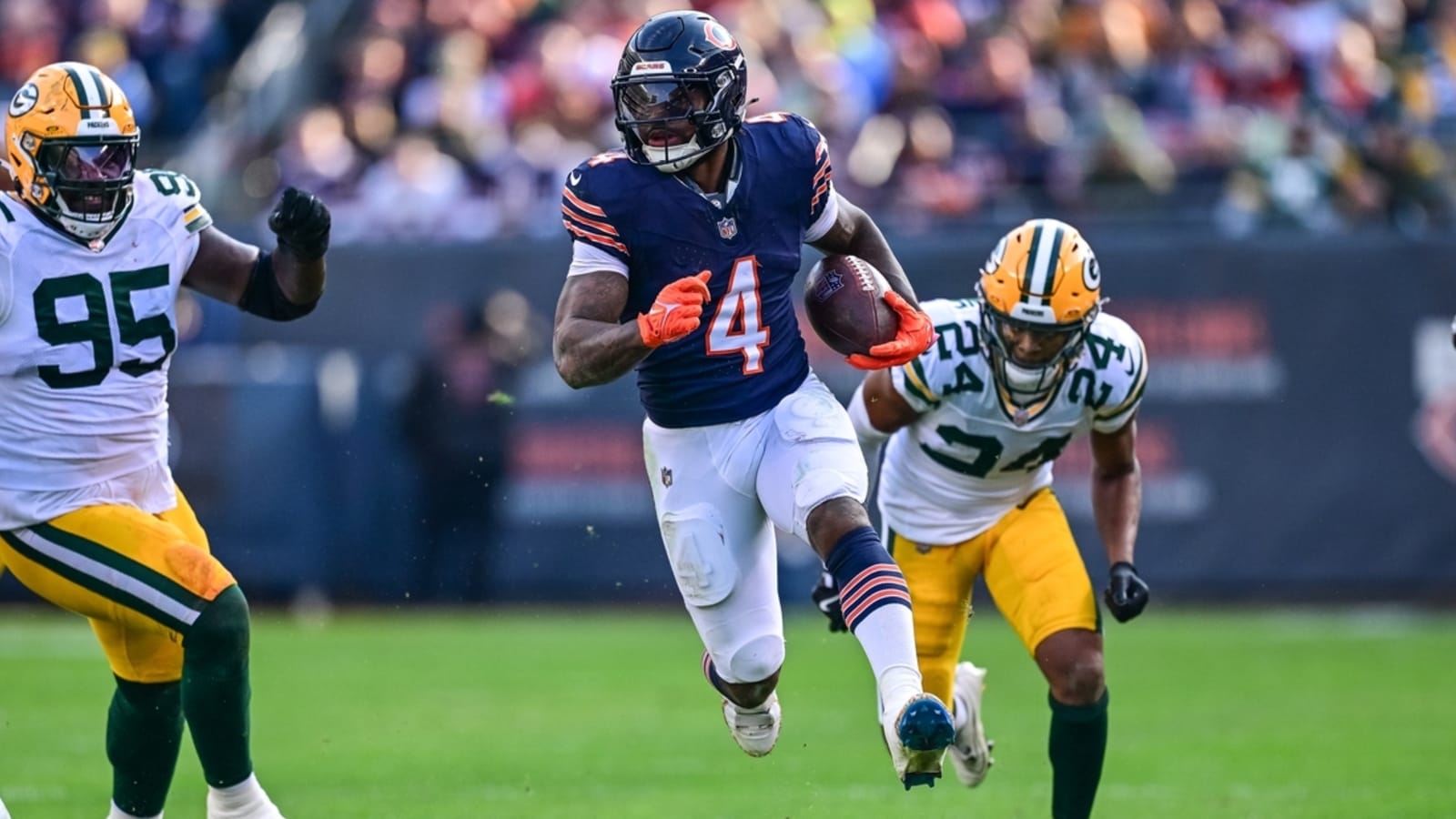 Bears RB D’Andre Swift (groin) misses practice