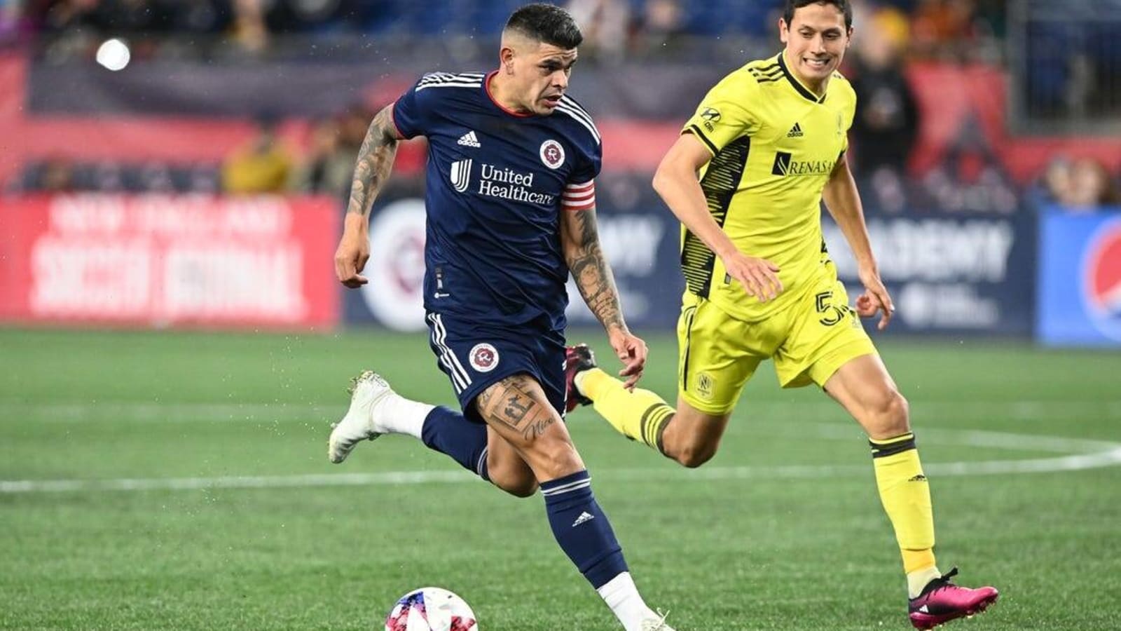 Gustavo Bou&#39;s goal is enough as Revs beat Nashville