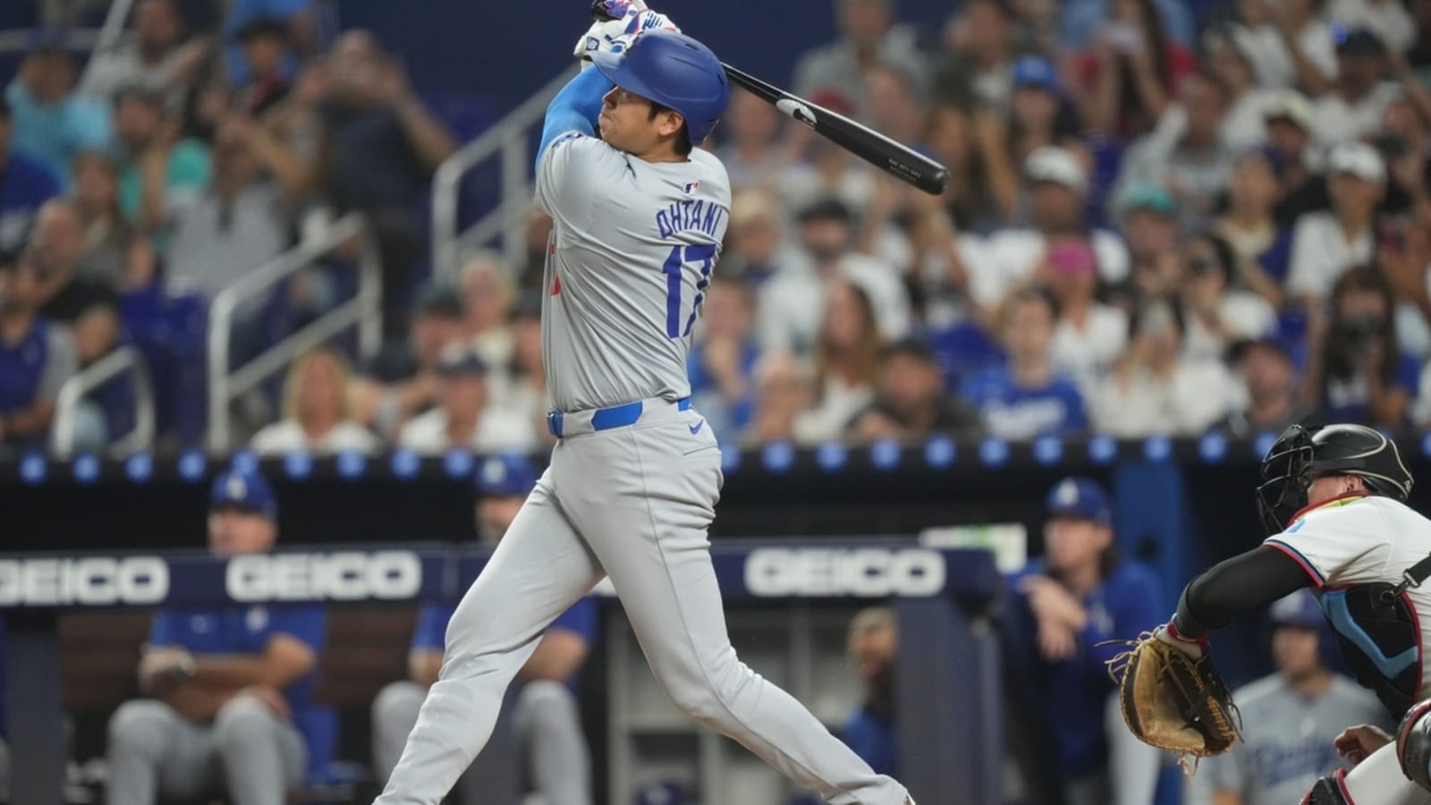 Jesus Sanchez&#39;s 5-hit night helps Marlins outslug Dodgers