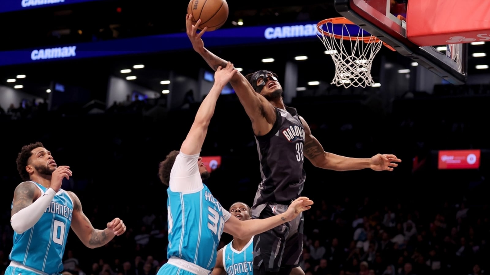 Nets vie for sweep of season series against Hornets