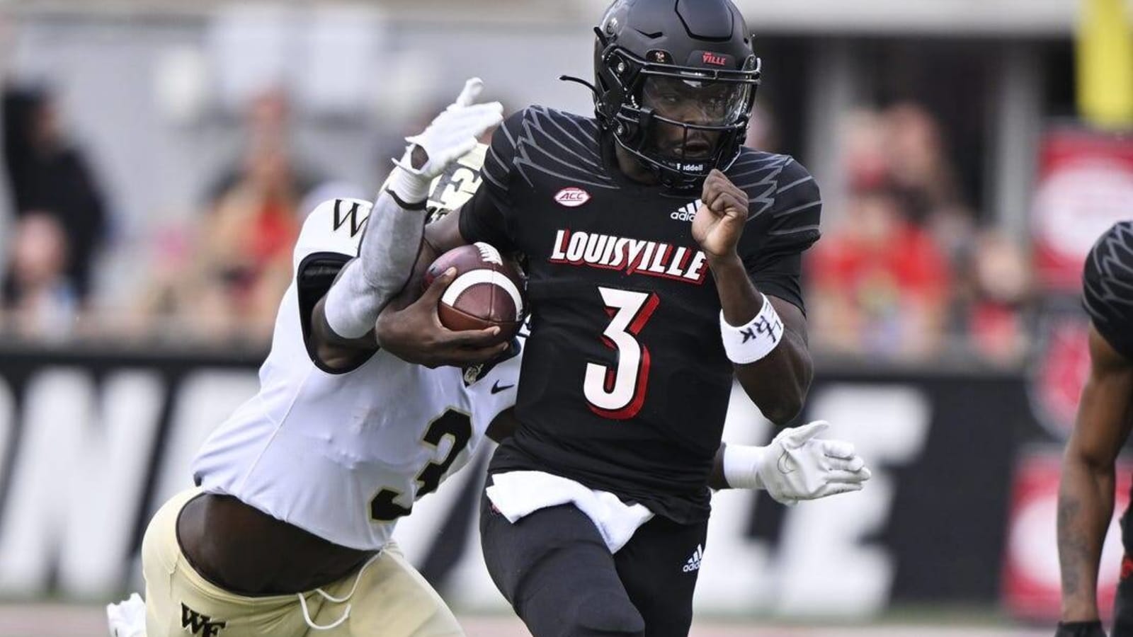 Louisville forces eight turnovers, thumps No. 10 Wake Forest