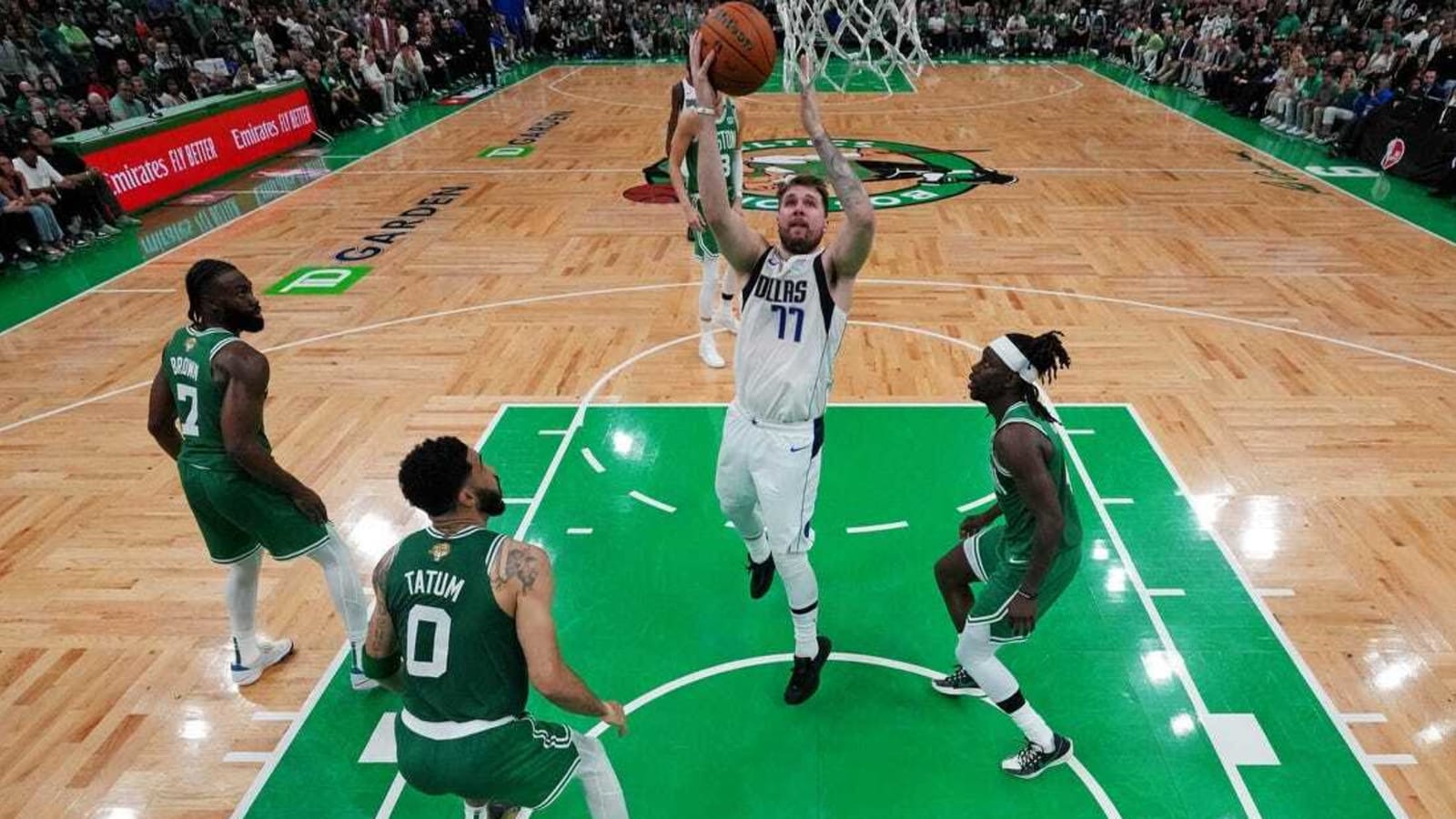 Luka Doncic arrives for duty with Slovenian national team