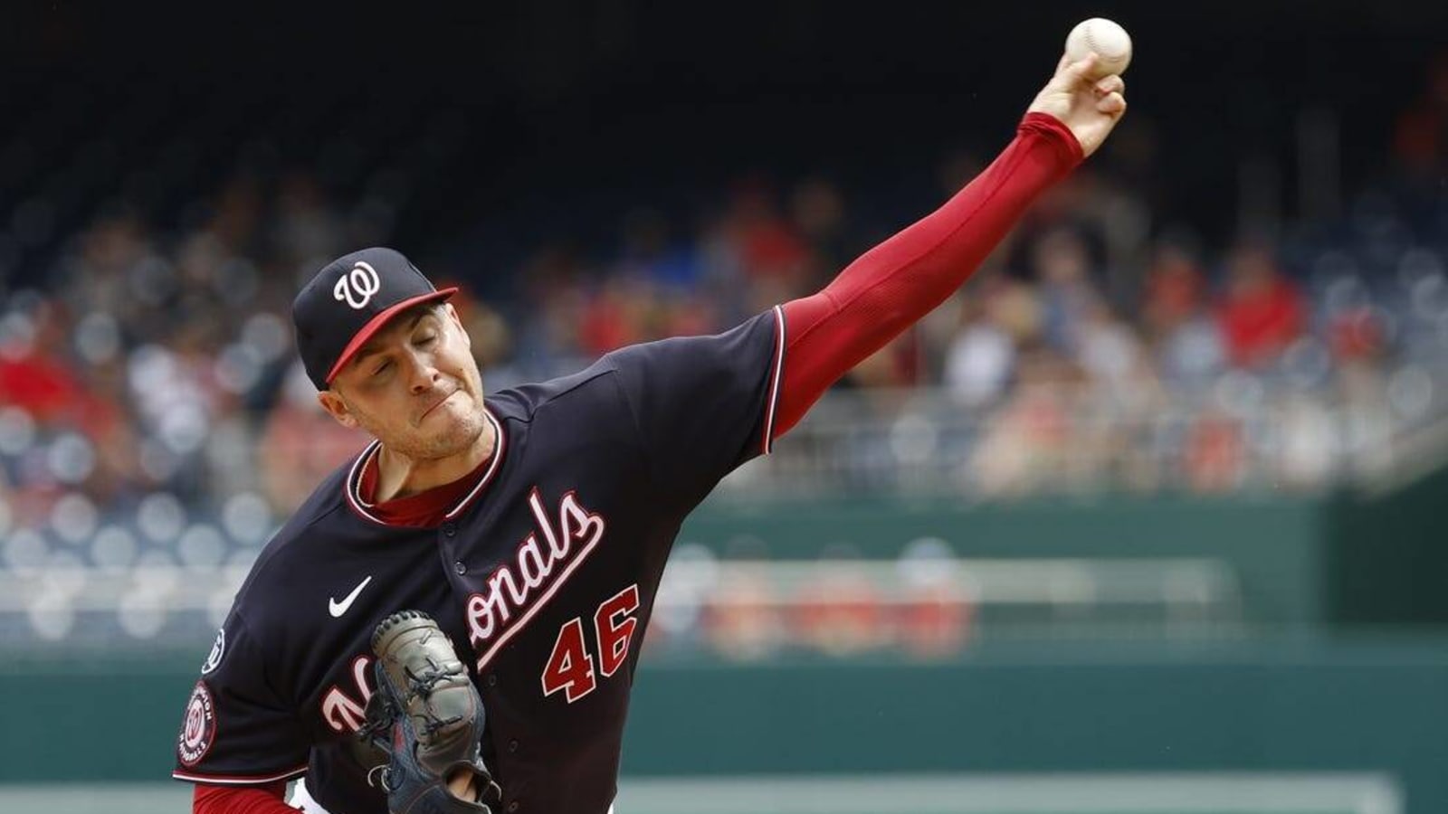 Nationals use power, pitching to down Rangers