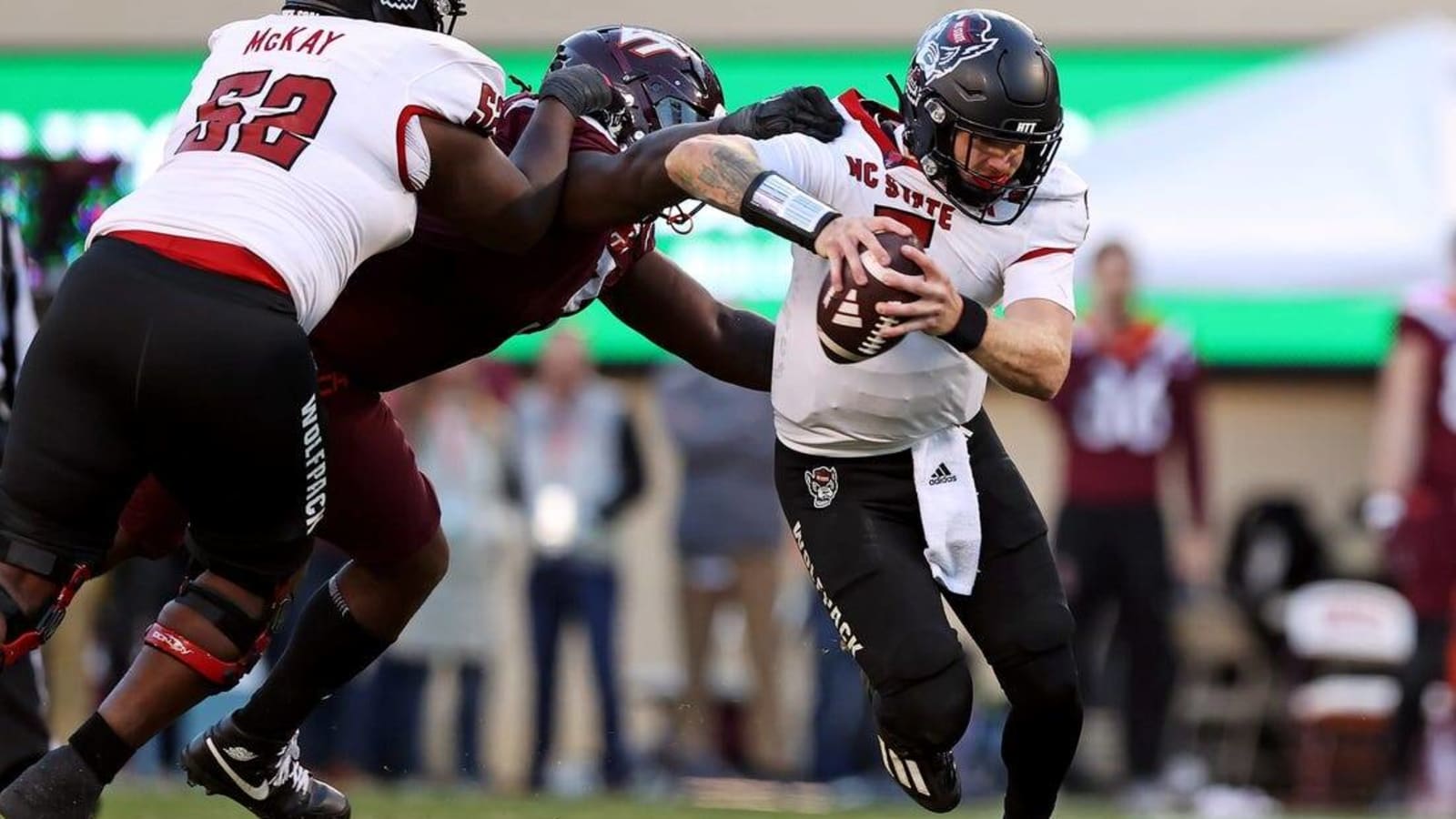 QB Brennan Armstrong leads N.C. State past Virginia Tech