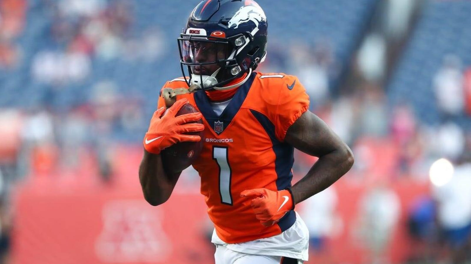 Broncos WR KJ Hamler passes physical, returns to practice