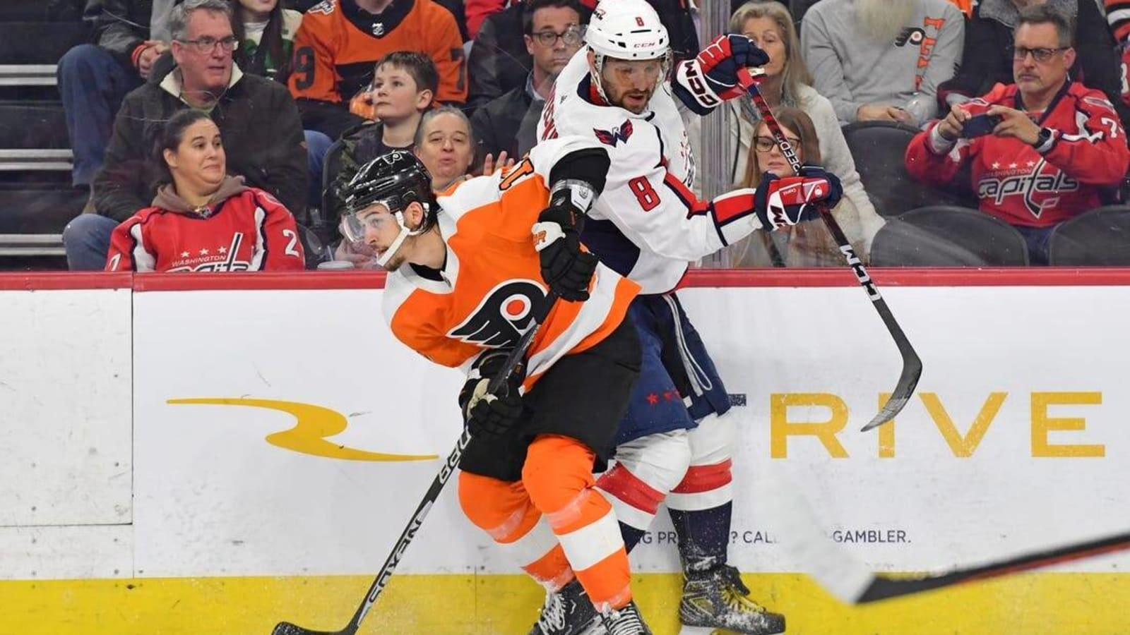 Capitals look for revenge against Flyers, red-hot Travis Konecny