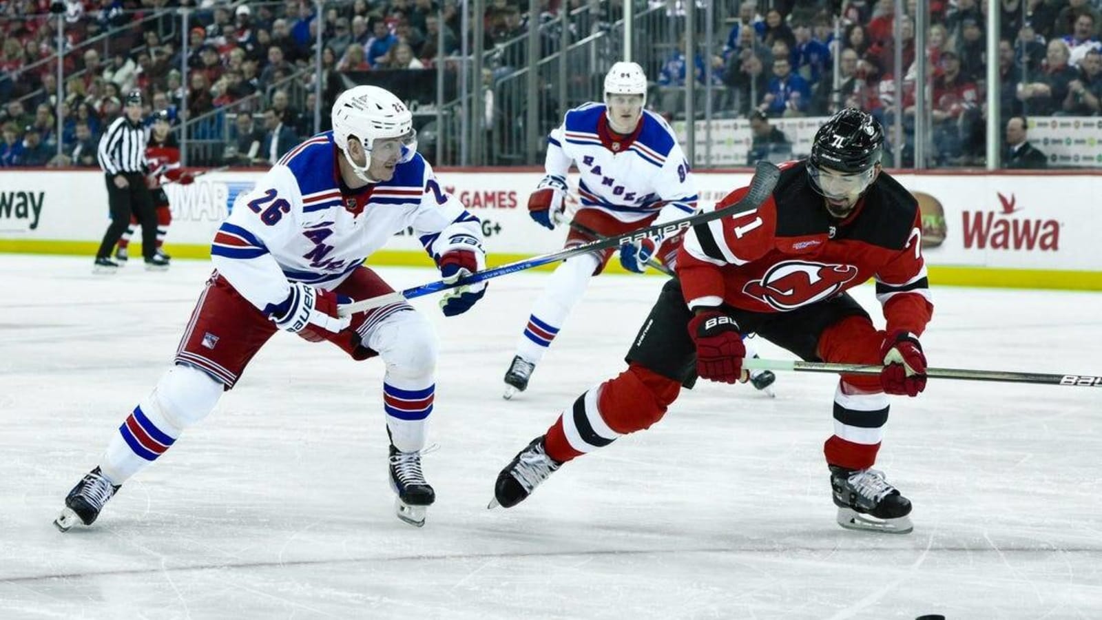 Rangers cruise past Devils for ninth straight win