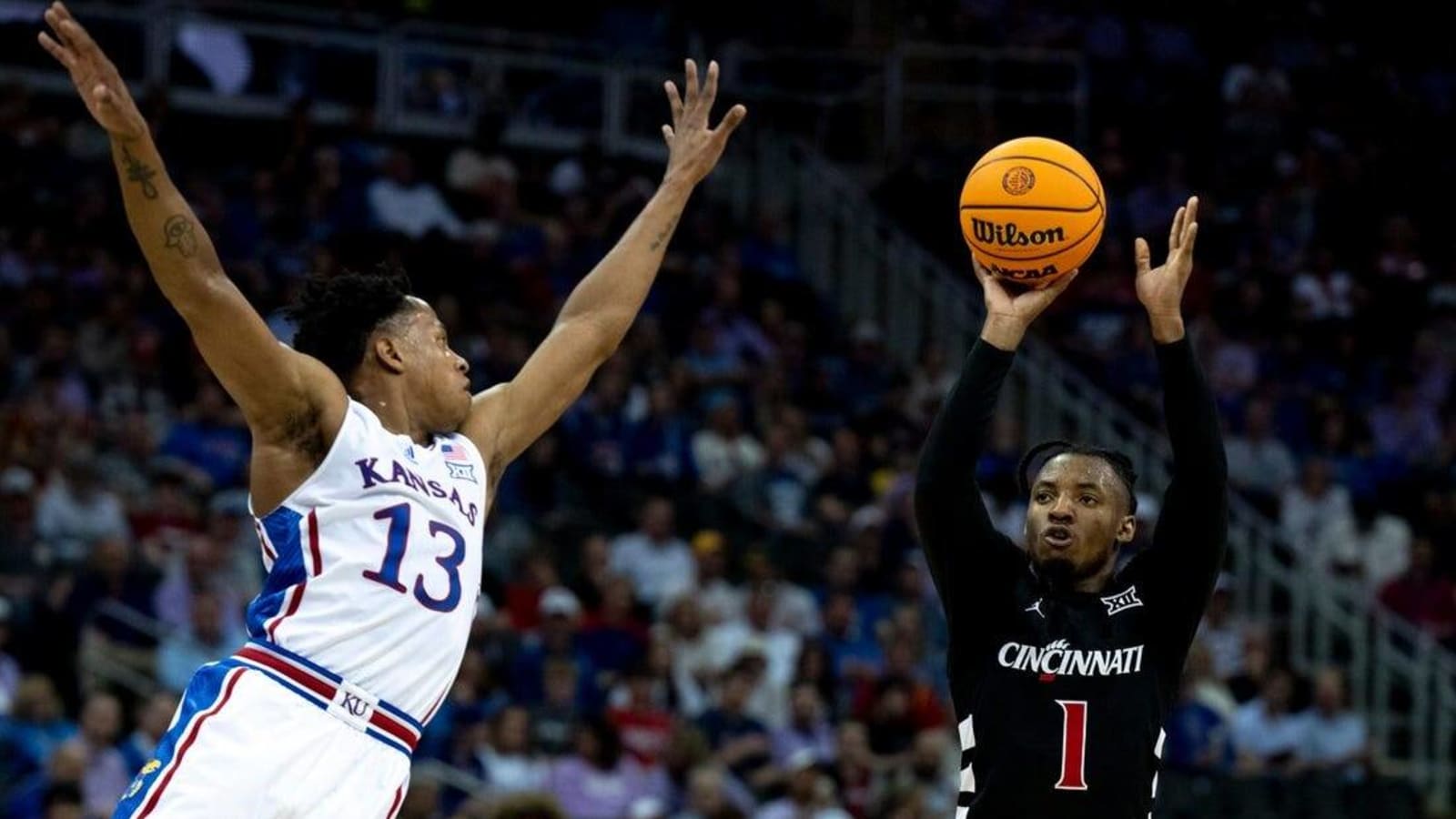 Kansas ousted from Big 12 tourney by Cincinnati in blowout