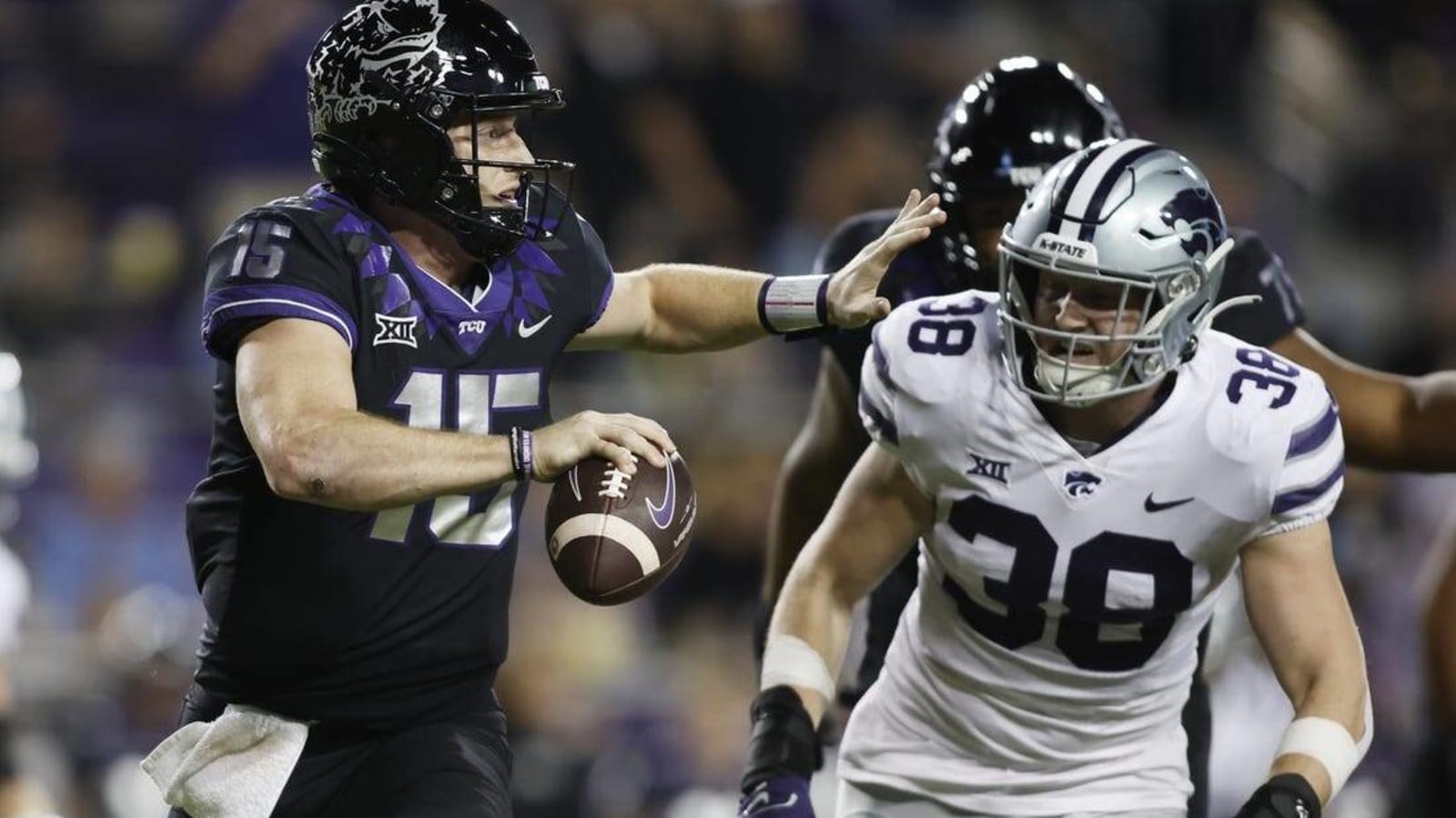 Down by 18, No. 8 TCU rallies past No. 17 Kansas State