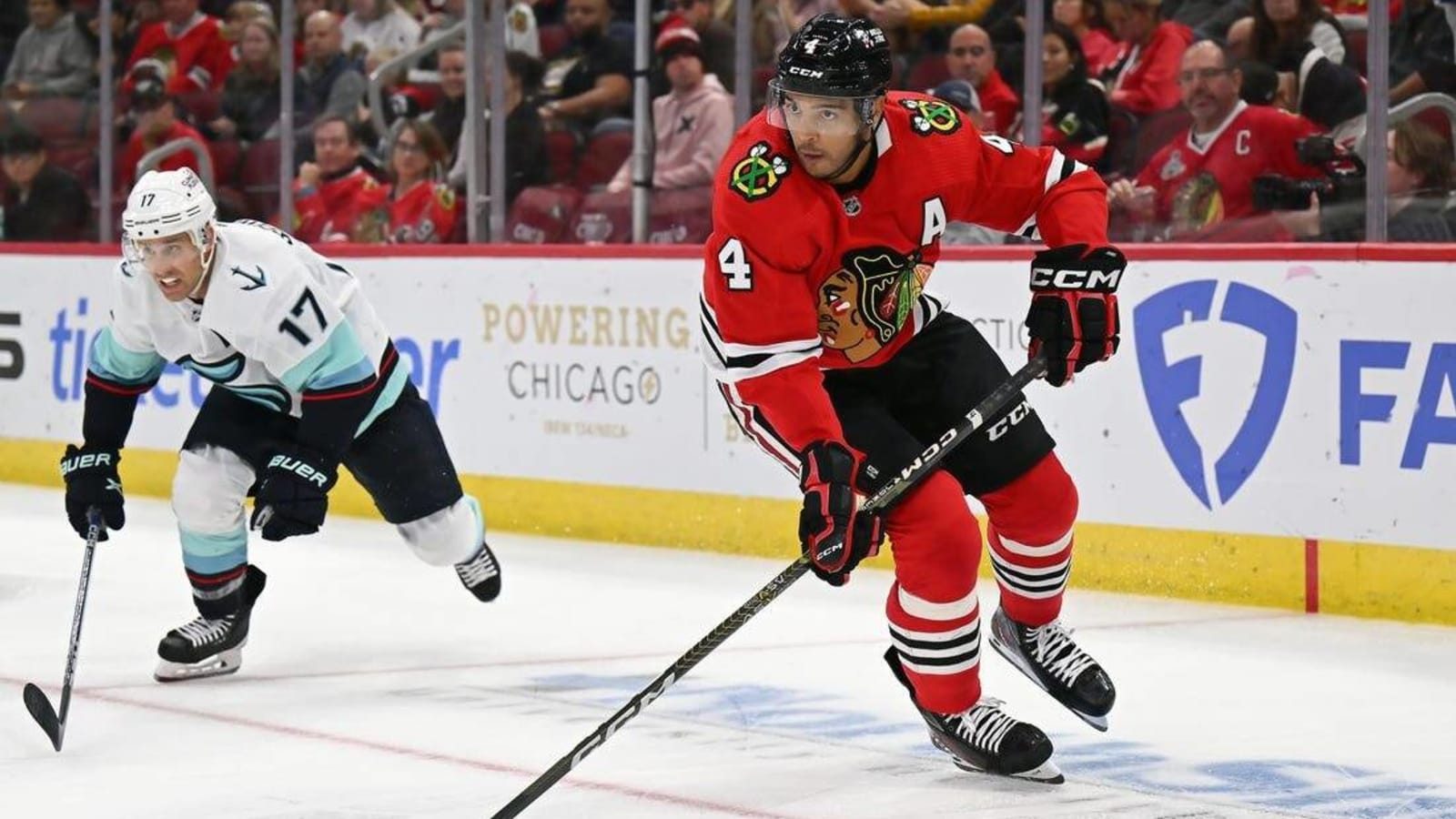 Blackhawks D Seth Jones (thumb) out 3-4 weeks