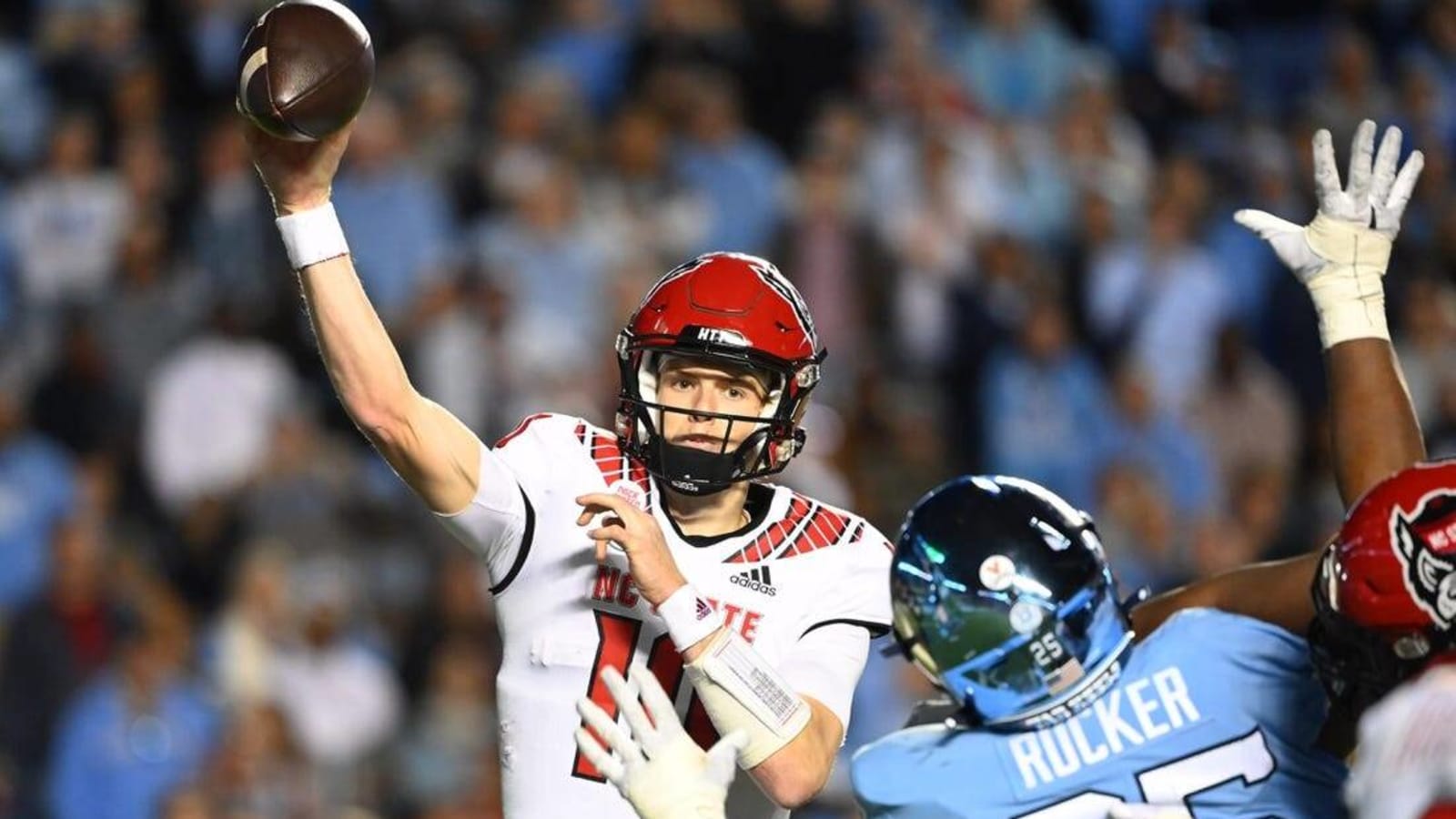 Top 25 football roundup: NC State nips No. 17 UNC in 2 OTs