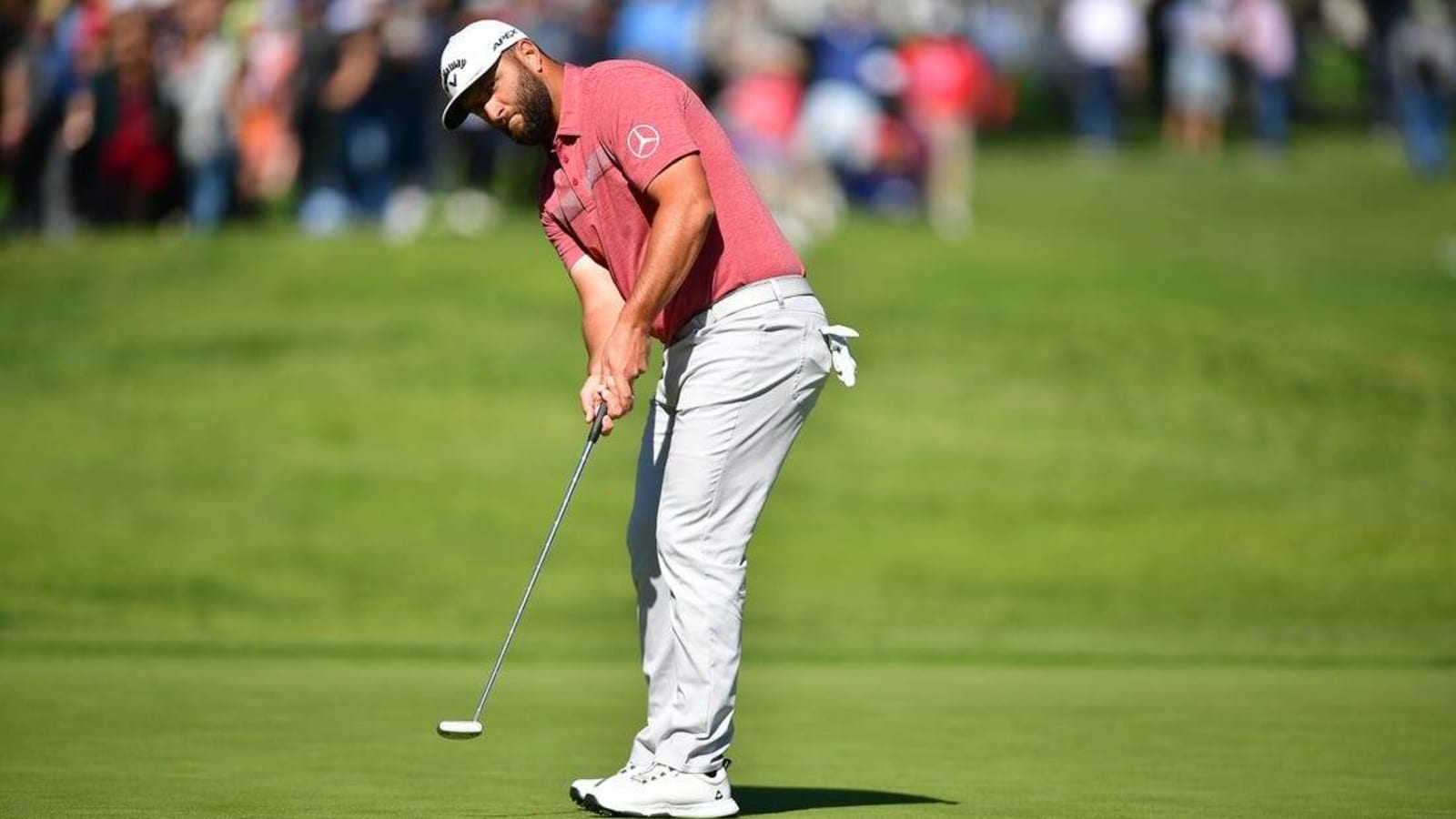 Jon Rahm jumps out to two-shot lead at Arnold Palmer