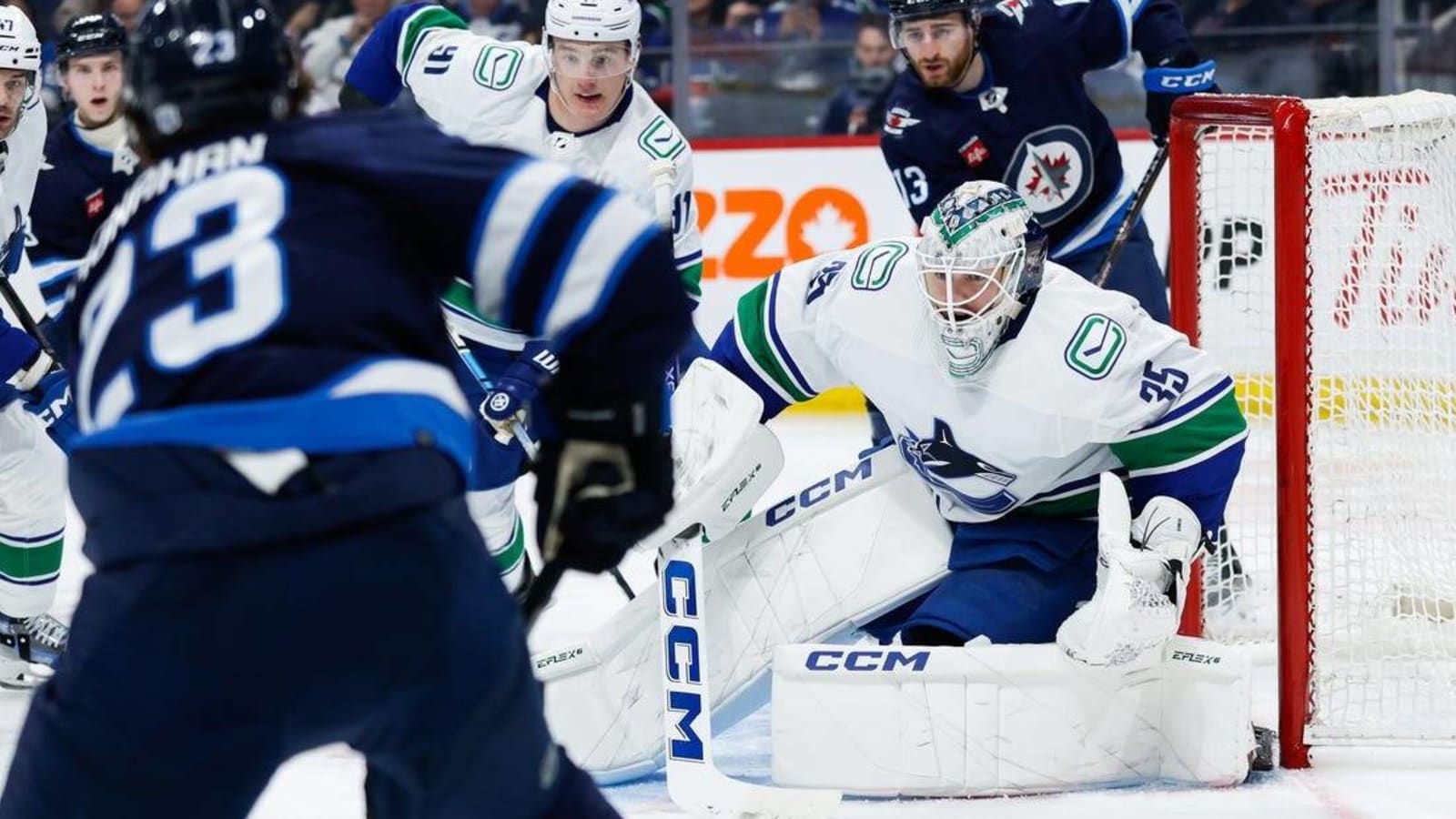 Nikita Chibrikov nets winner in debut as Jets top Canucks